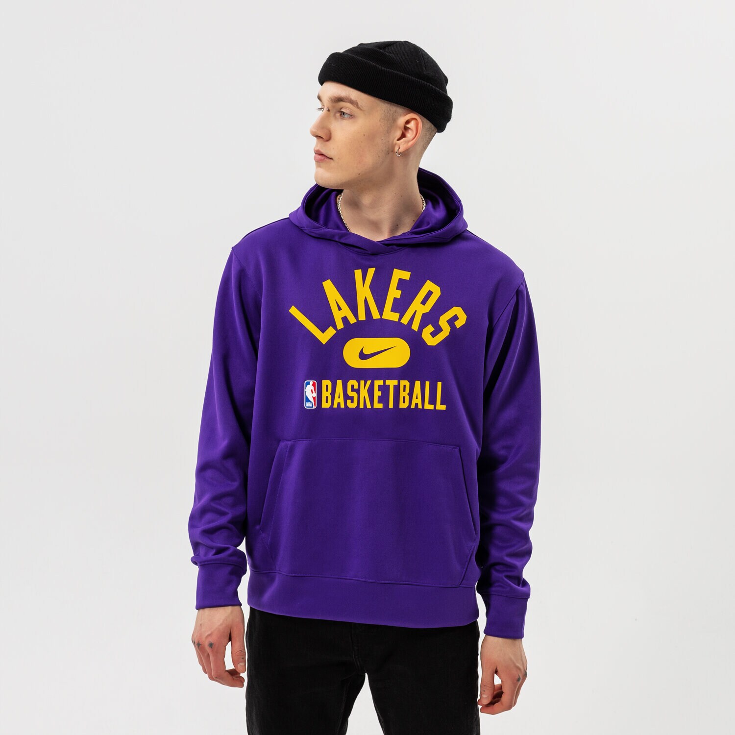 Moški pulover NIKE JOPICA S KAPUCO LAL M NK DF SPOTLIGHT PO HD NBA DB0904-504 vijolična