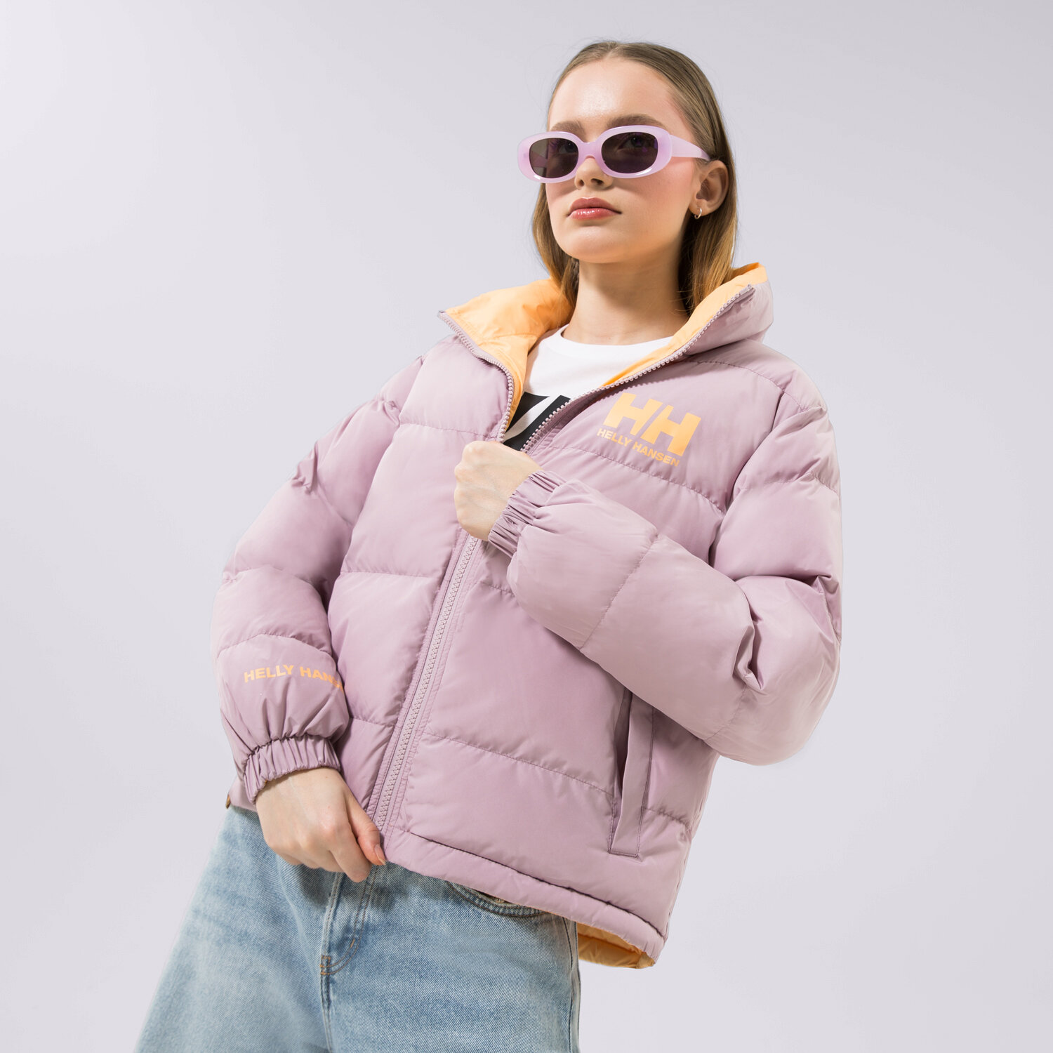 Ženska zimska jakna HELLY HANSEN JAKNA ZIMSKA W HH URBAN REVERSIBLE 29664693 roza