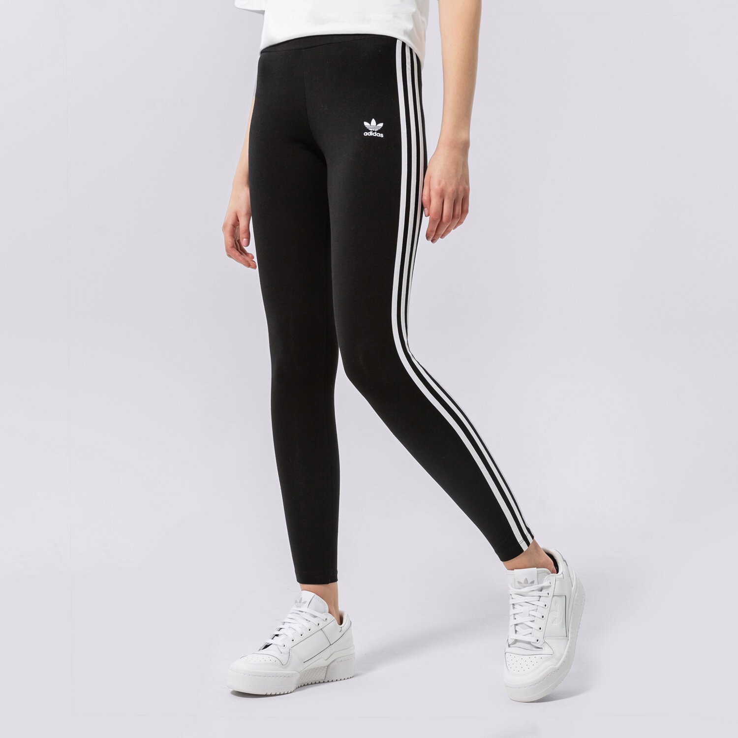Ženske hlače ADIDAS LEGINSI 3 STRIPES TIGHT HD2350 črna