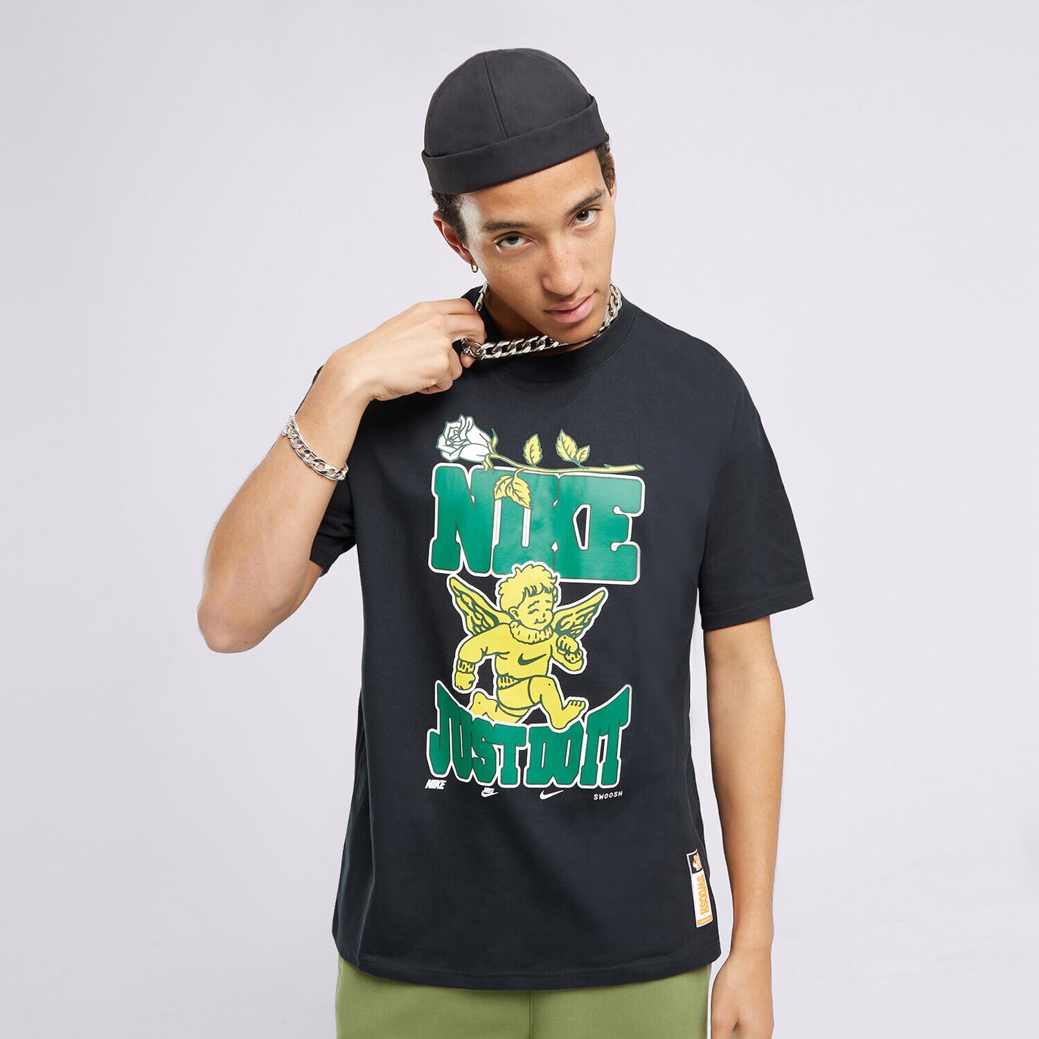 Moška majica s kratkimi rokavi NIKE T-SHIRT NIKE SPORTWEAR FD1322-010 črna