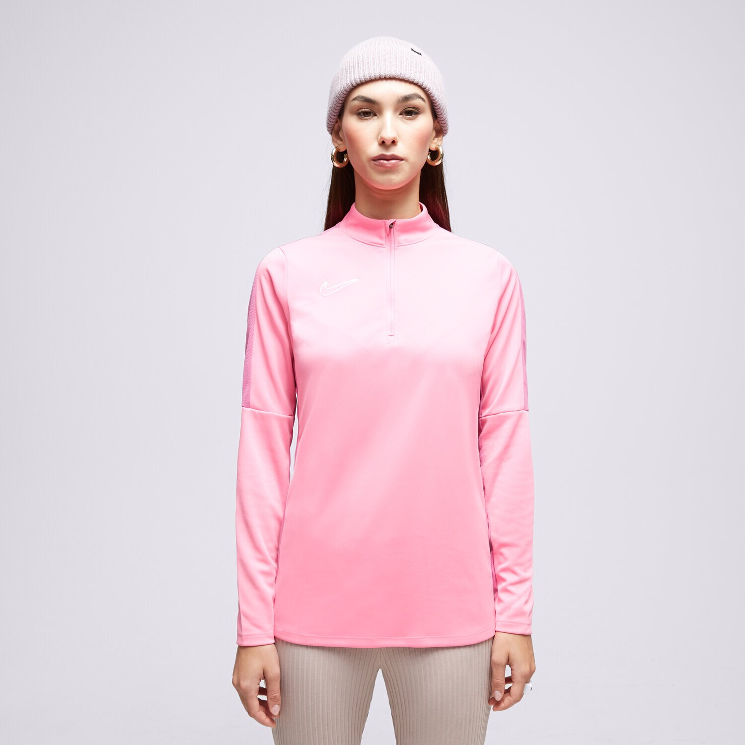 Ženski pulover NIKE JOPICA RAZPENJANA W NK DF   ACD23 DRIL MAJICA BR SWEATS DX0513-606 roza