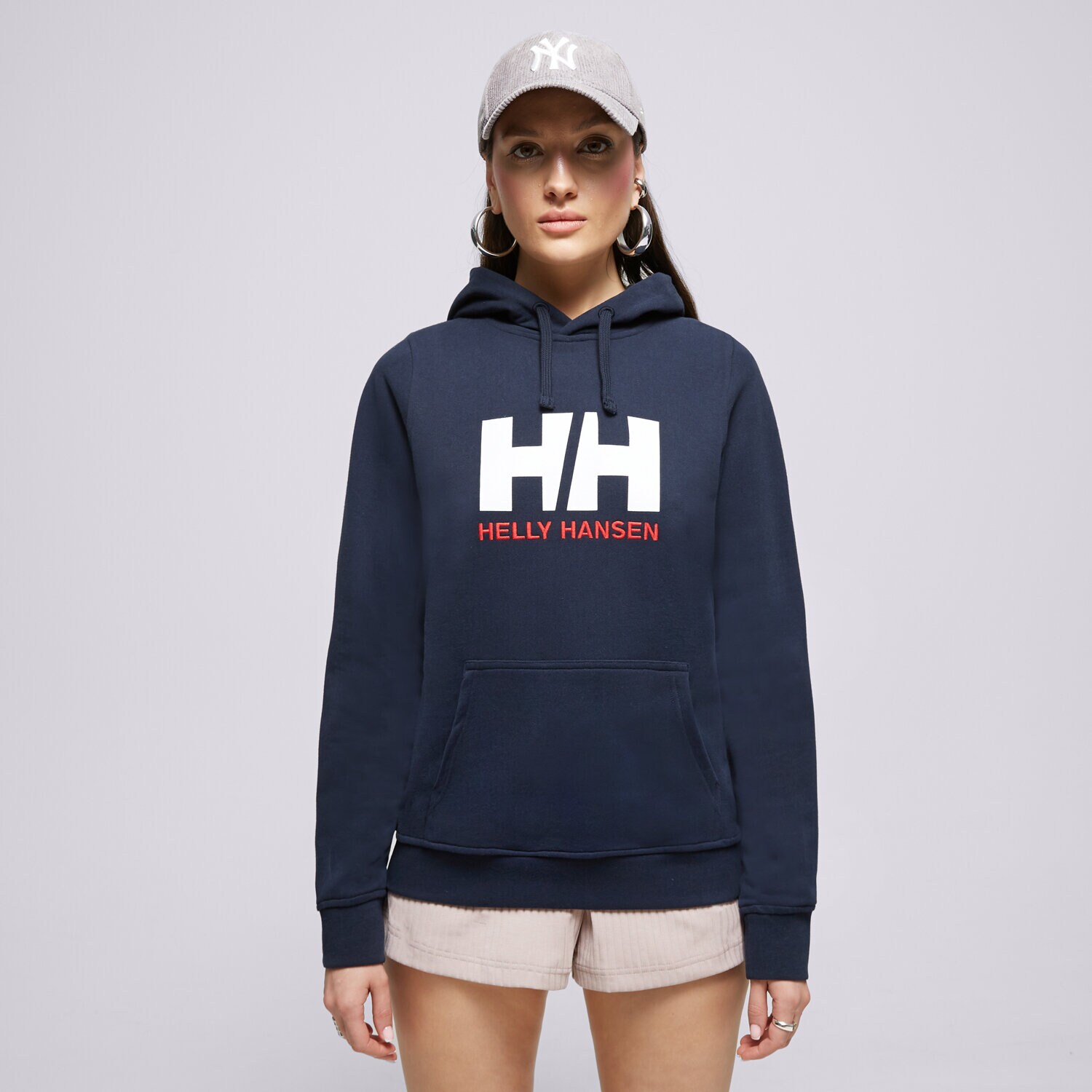 Ženski pulover HELLY HANSEN JOPICA S KAPUCO W HH LOGO HOODIE 33978597 črna