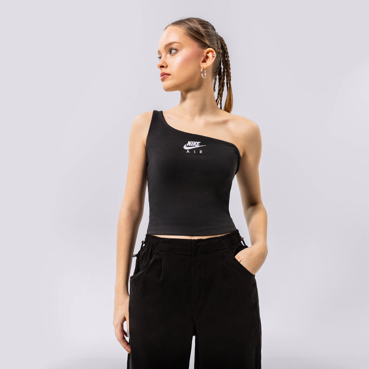 Ženska majica s kratkimi rokavi NIKE T-SHIRT DD5435 DD5435-070 črna