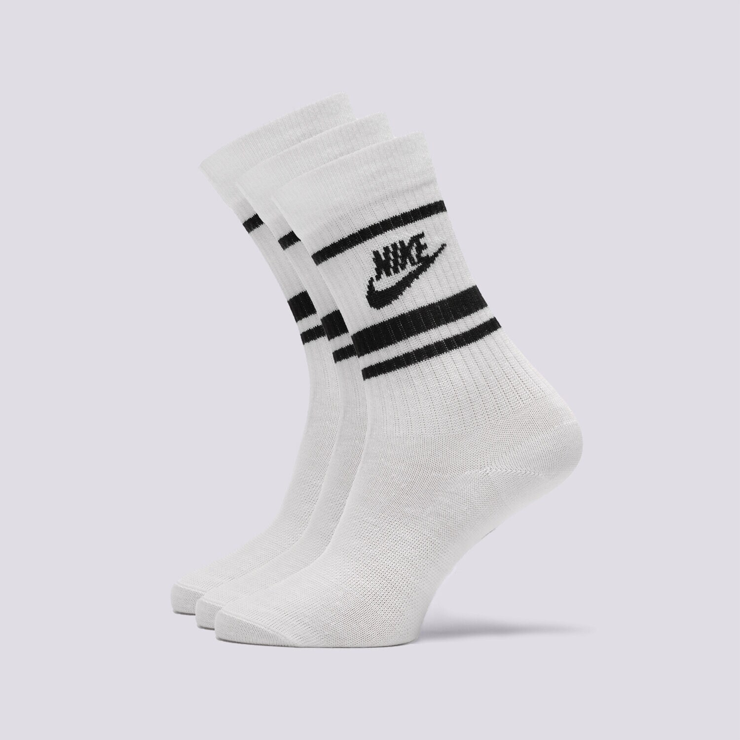 Ženske nogavice NIKE ESSENTIAL STRIPE SOCKS (3 PACK)  DX5089-103 bela