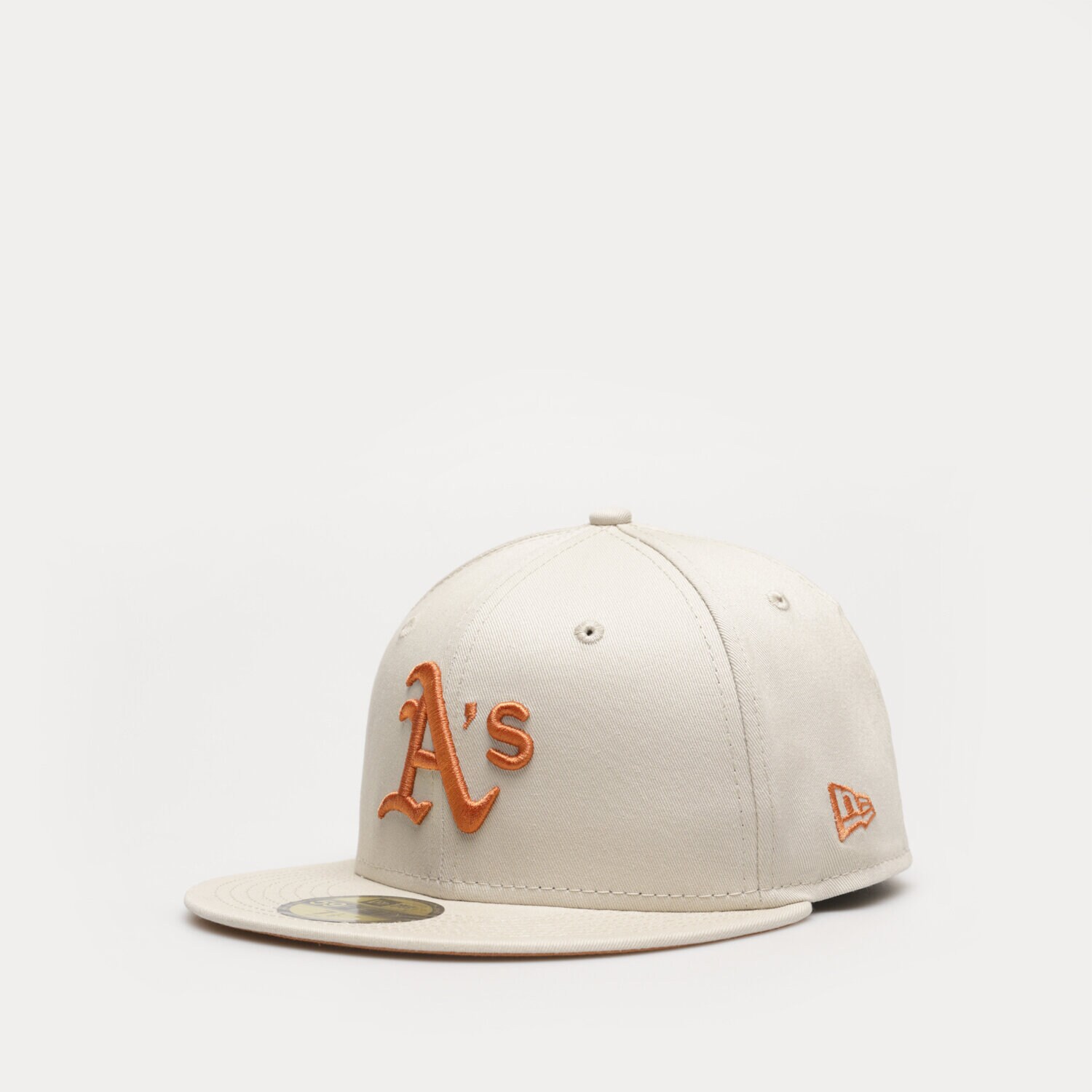 Moška kapa s strešico NEW ERA KAPA LE 5950 ATHLETICS OAKLAND ATHLETICS 60358160 bež