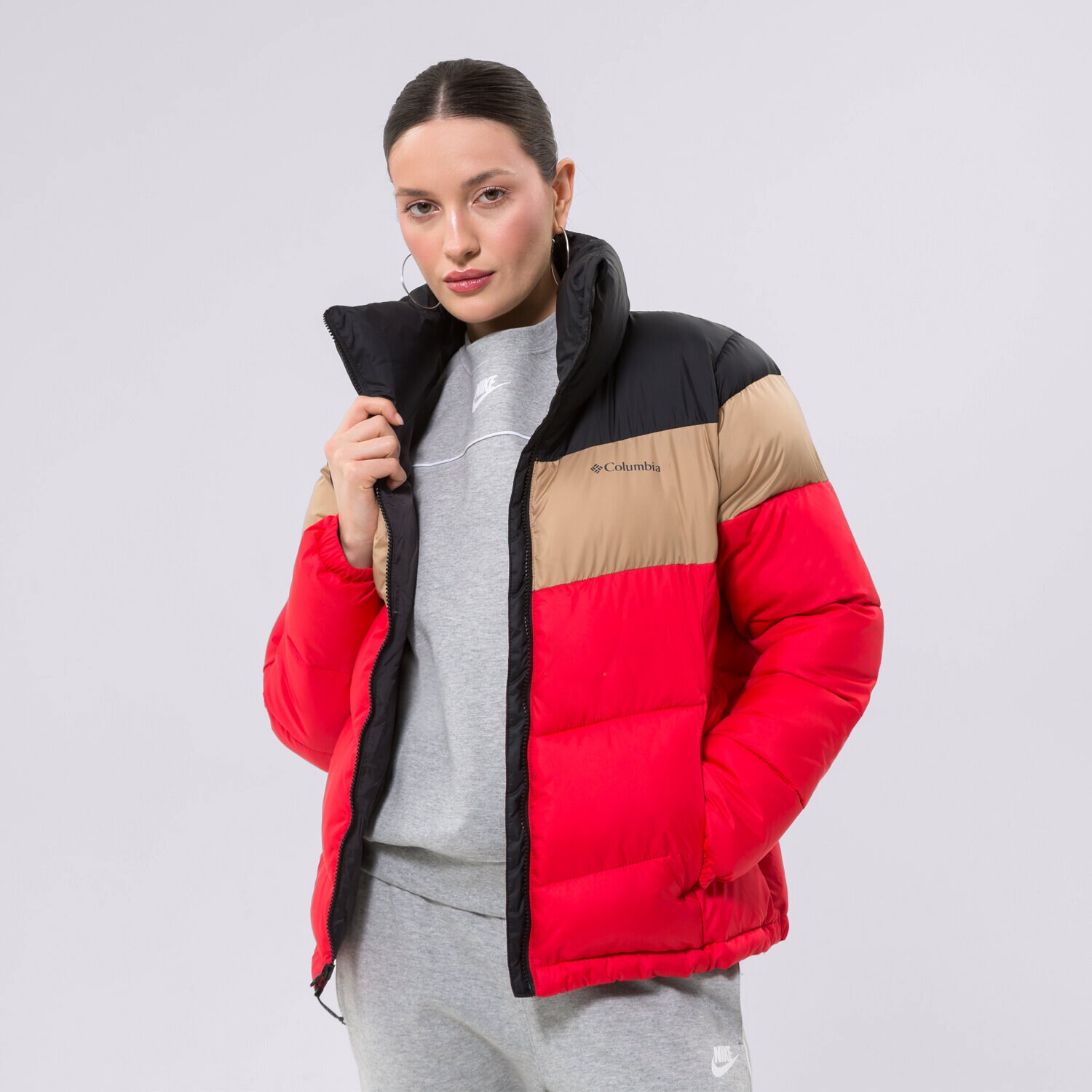 Ženska zimska jakna COLUMBIA JAKNA PUFFECT™ COLOR BLOCKED 1955101658 pisana