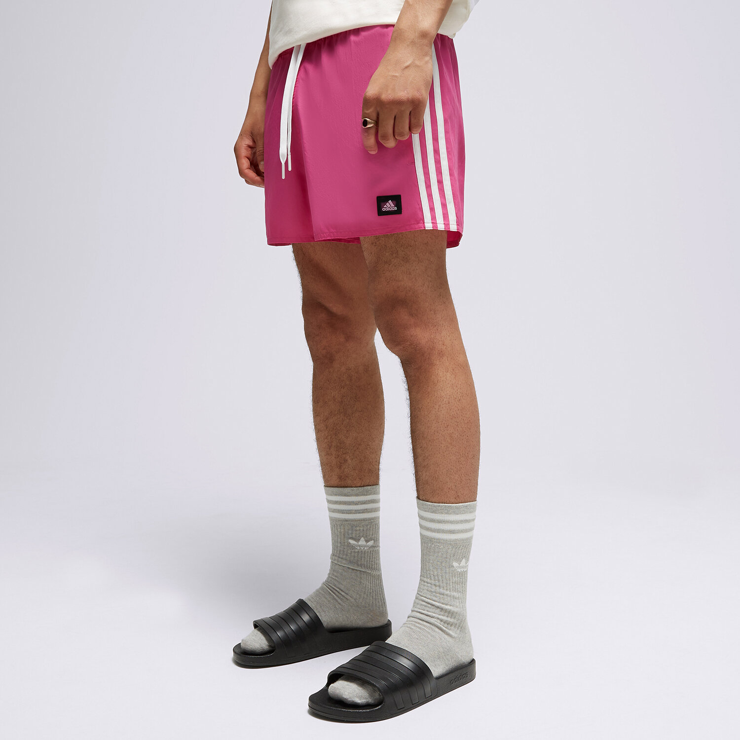 Moški kratke hlače ADIDAS KRATKE HLAČE 3S CLX SH VSL HT4368 vijolična
