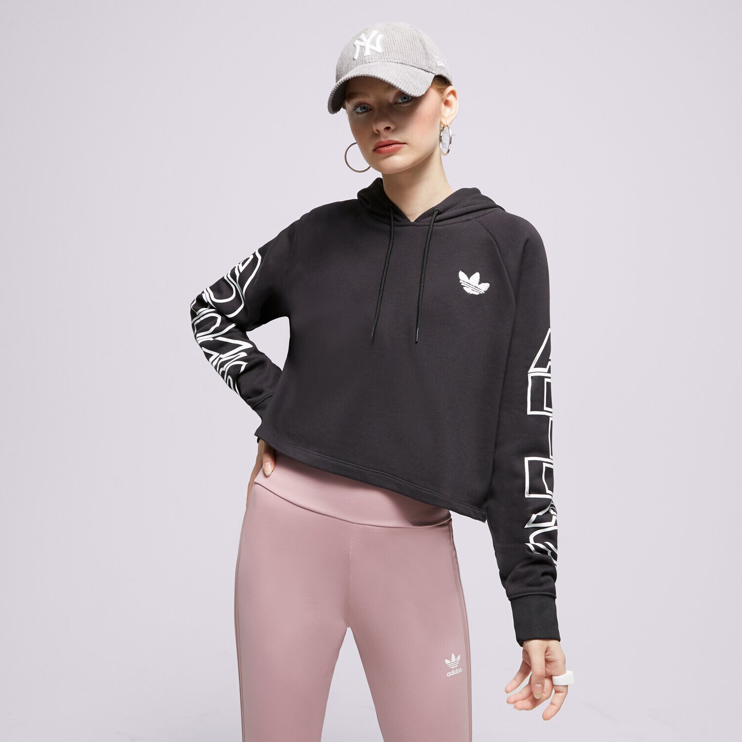 Ženski pulover ADIDAS JOPICA S KAPUCO H15775 H15775 črna