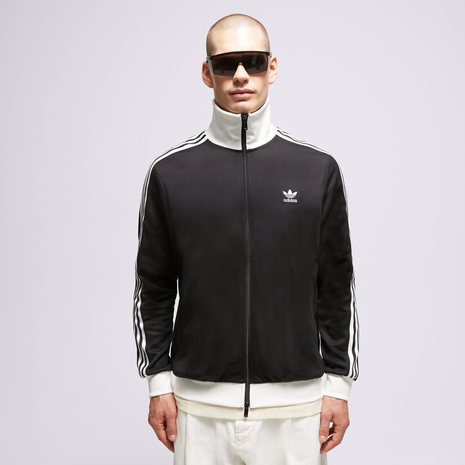 Moški pulover ADIDAS JOPICA RAZPENJANA BECKENBAUER TT II5763 črna