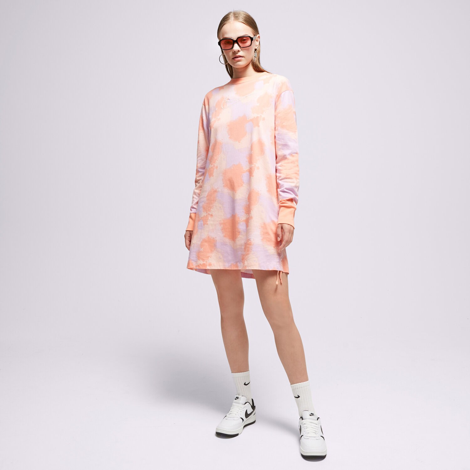 Ženska obleka NIKE OBLEKA DM3843 DM3843-663 roza