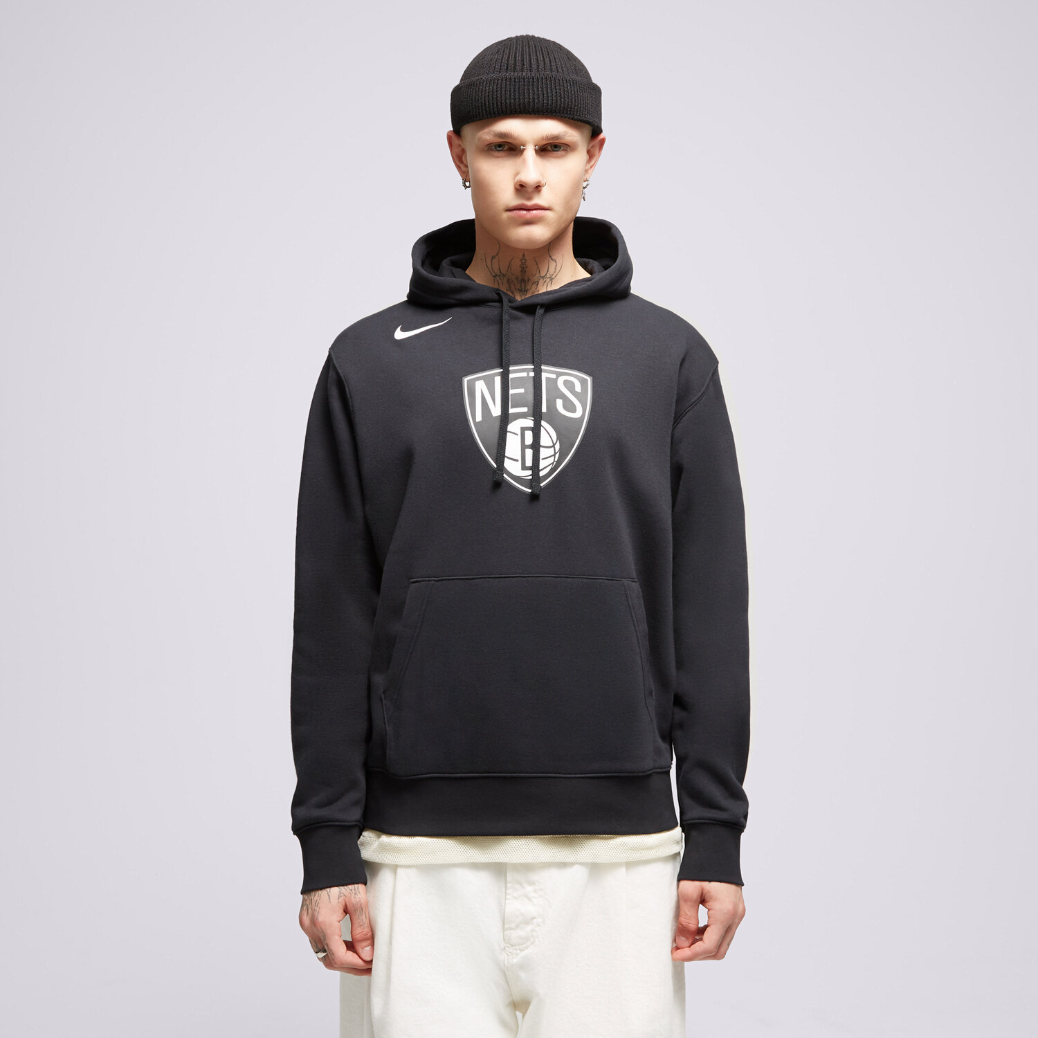 Moški pulover NIKE JOPICA S KAPUCO BKN MNK CLUB HDY PO NBA FB4744-010 črna