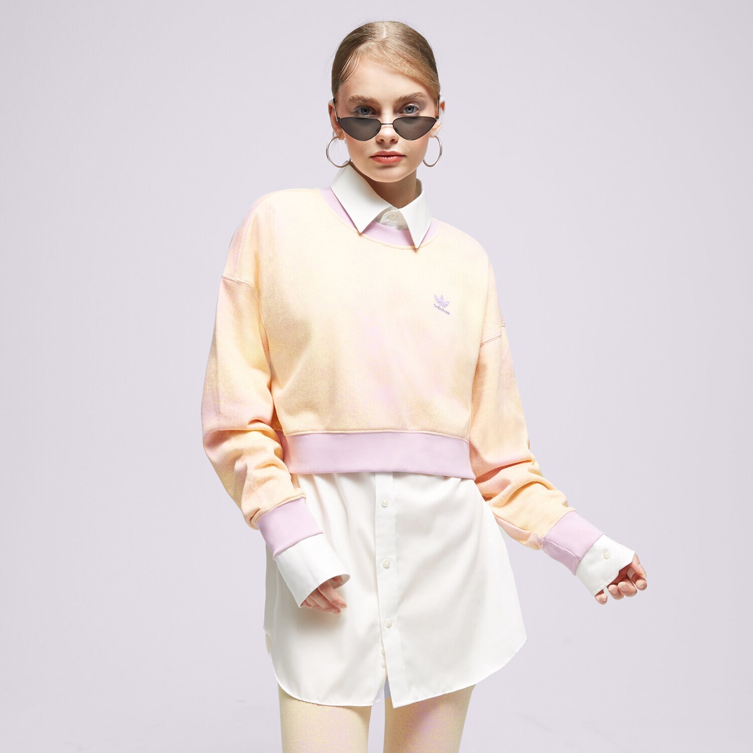 Ženski pulover ADIDAS JOPICA AOP SWEATER HL6599 pisana