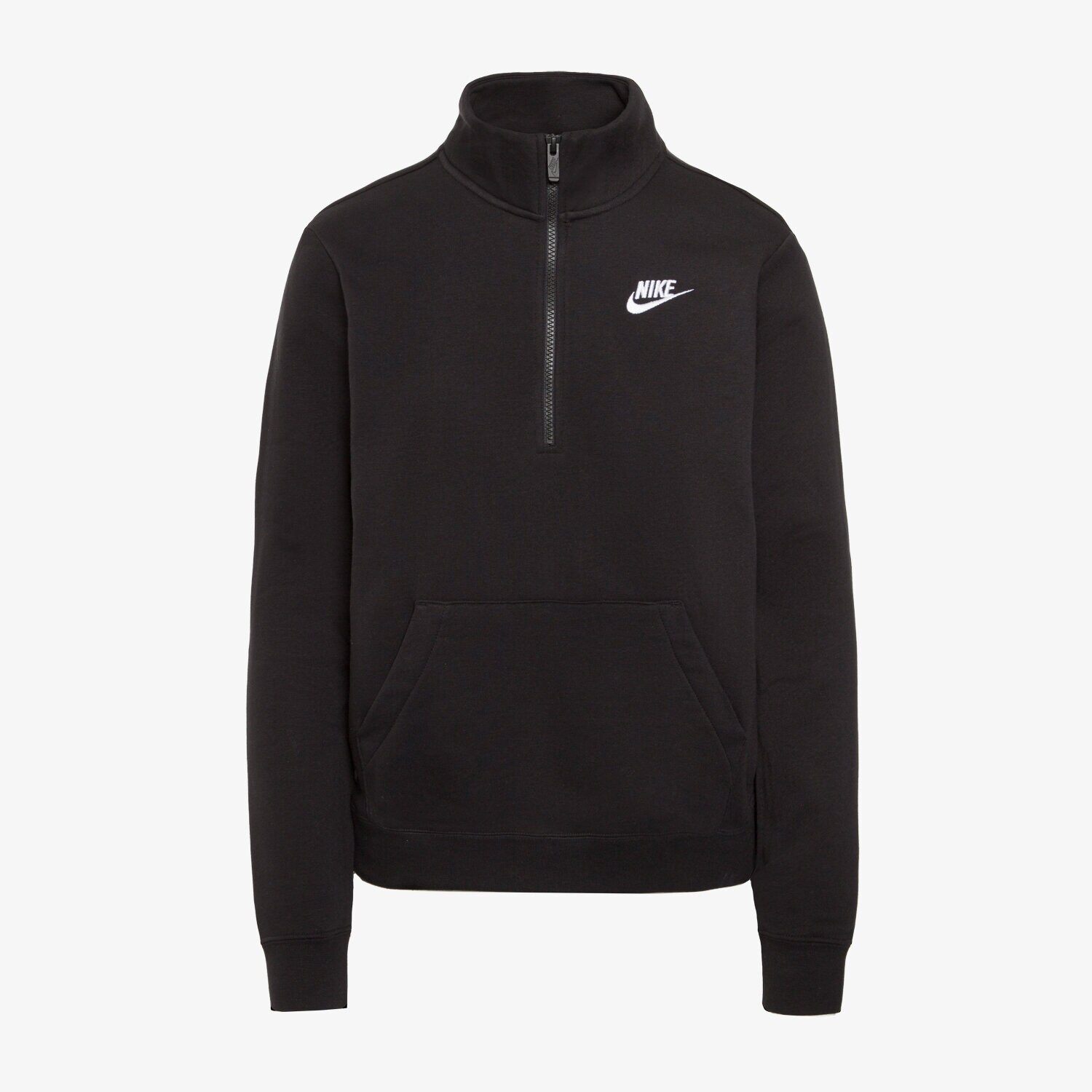 Ženski pulover NIKE JOPICA W NSW CLUB FLC QZ STD DQ5838-010 črna