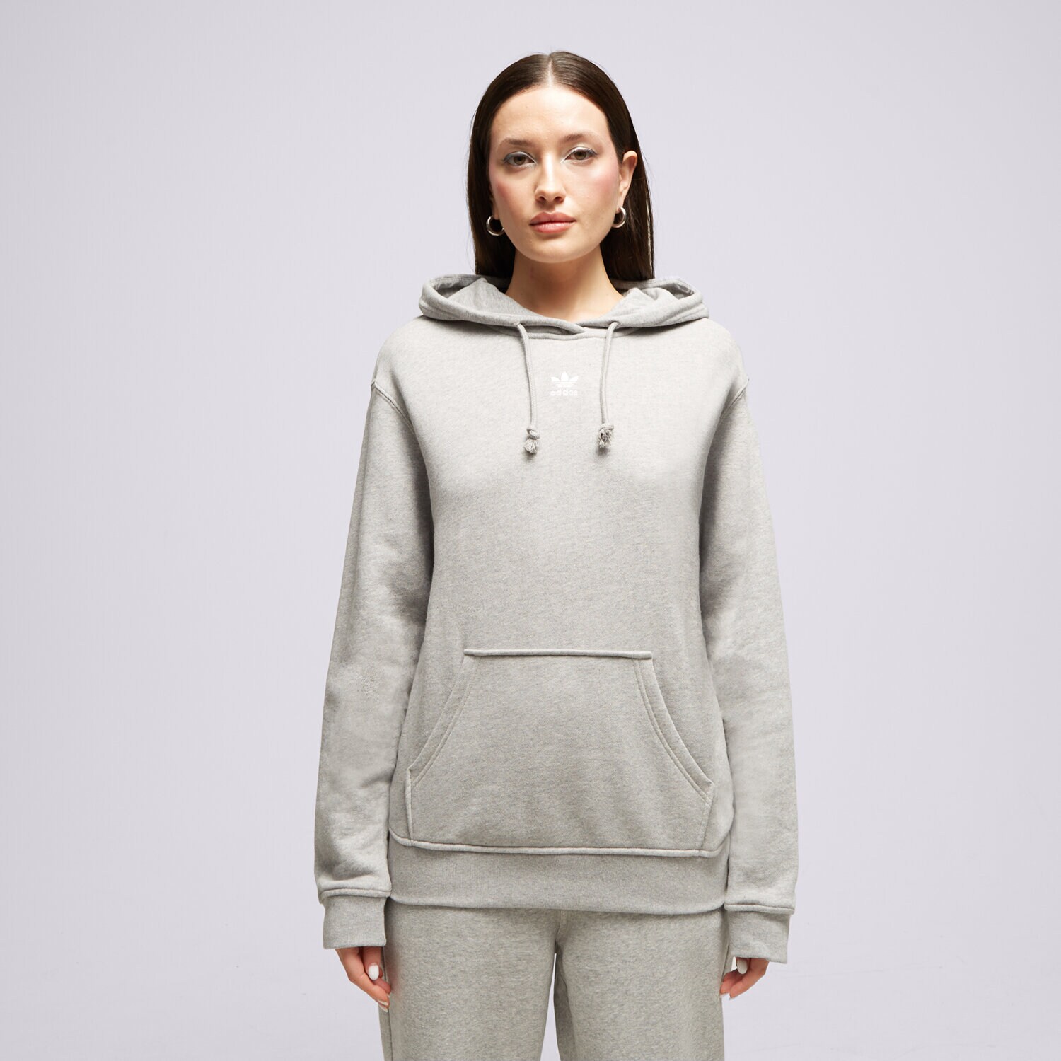 Ženski pulover ADIDAS JOPICA S KAPUCO HOODIE IJ9760 siva
