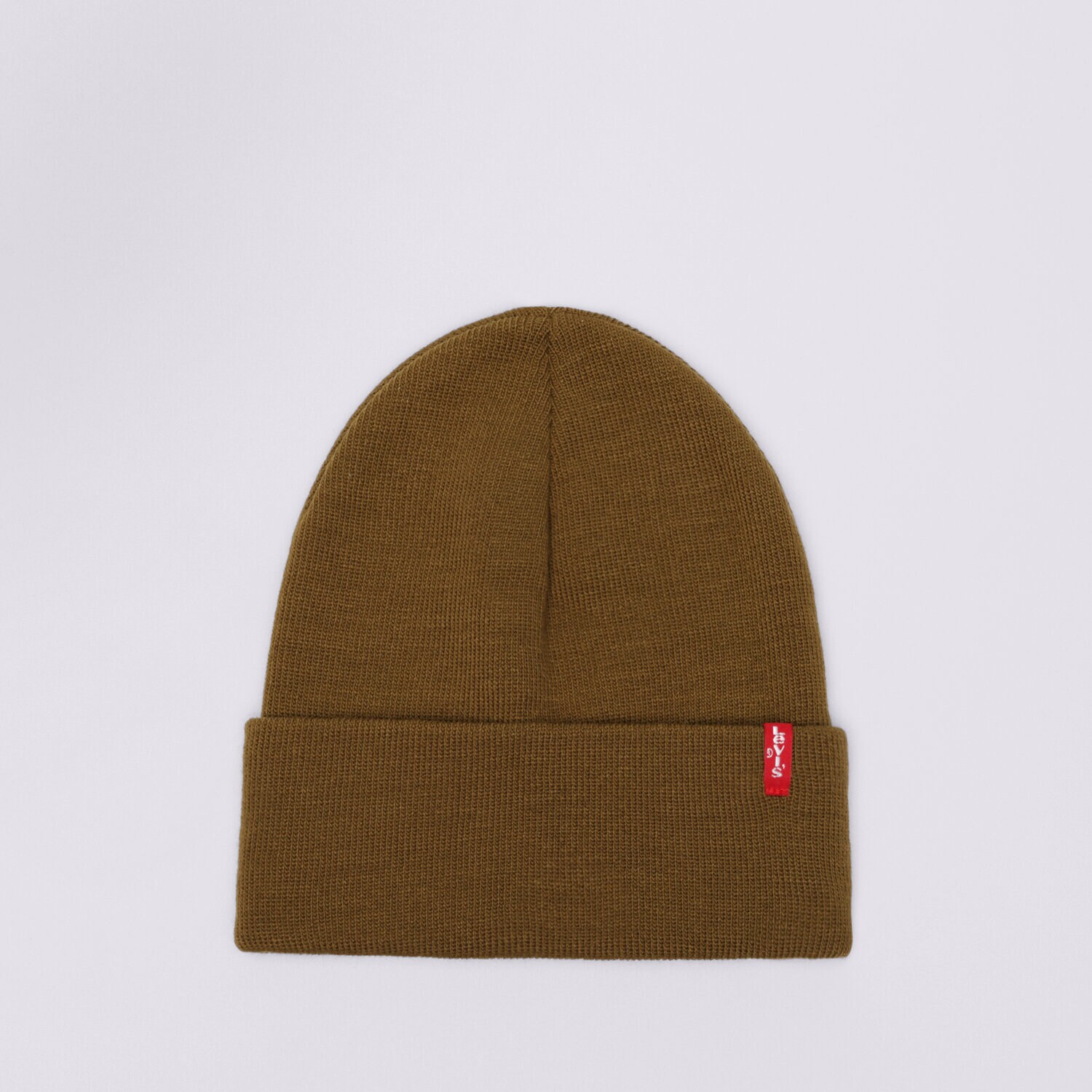 Ženska zimska kapa LEVI'S KAPA SLOUCHY RED TAB BEANIE D7543-0006 kaki