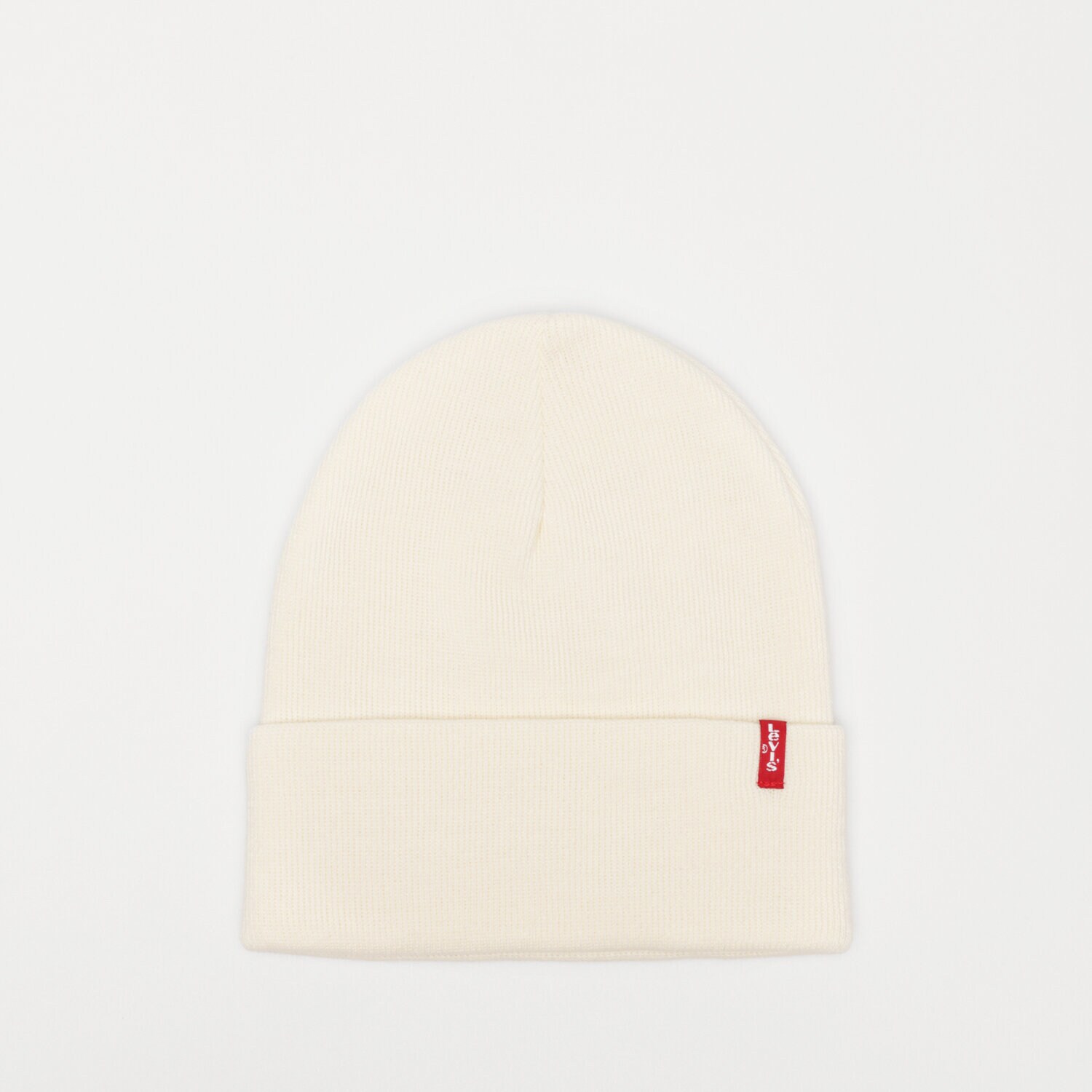 Ženska zimska kapa LEVI'S KAPA SLOUCHY RED TAB BEANIE D7543-0004 bela