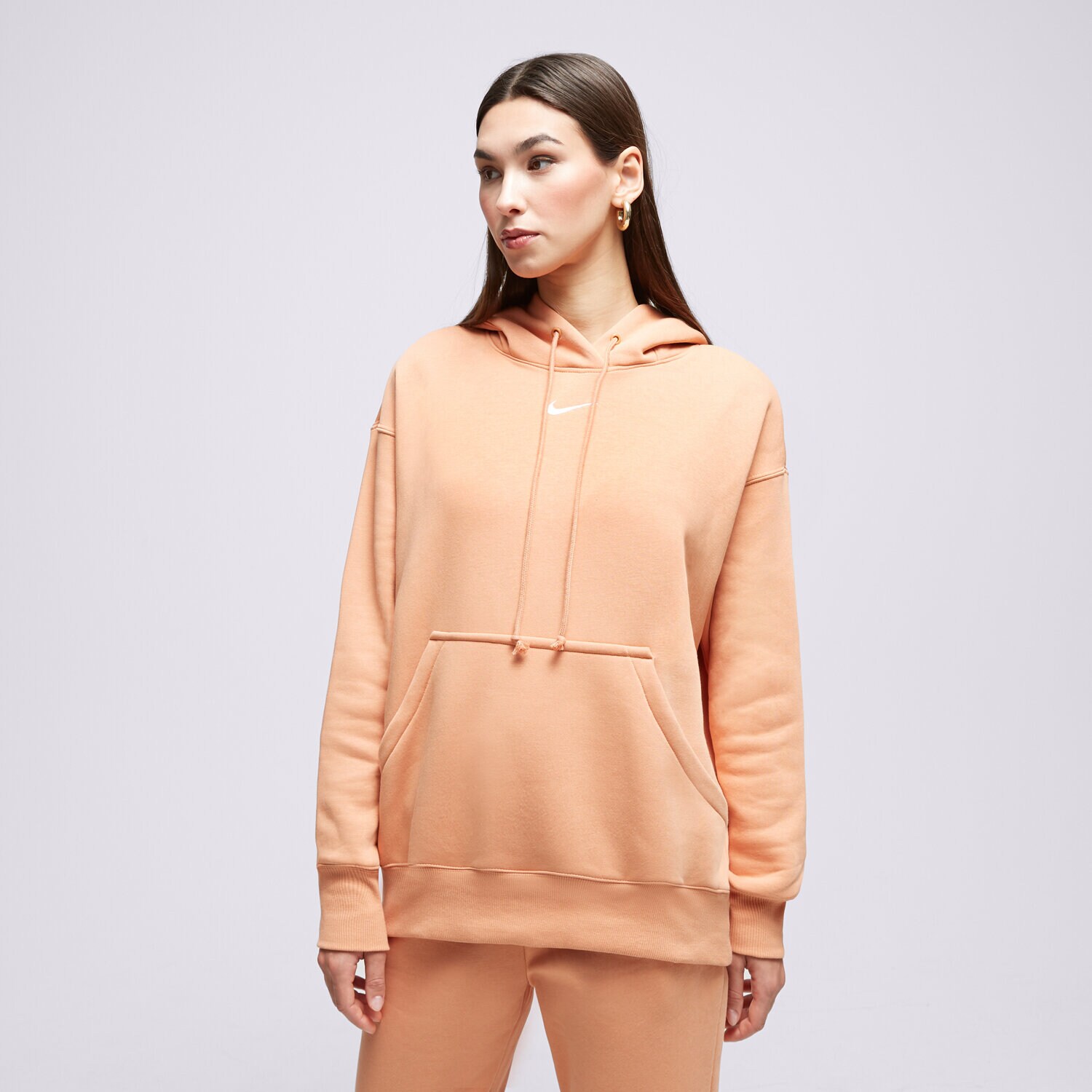 Ženski pulover NIKE JOPICA S KAPUCO W NSW PHNX FLC OS DQ5860-225 rjava