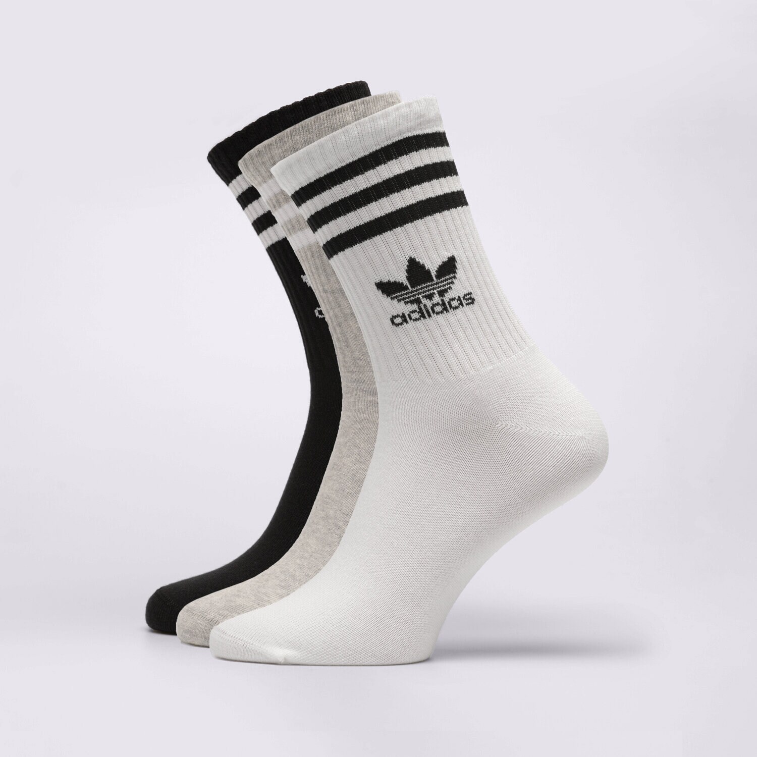 Ženske nogavice ADIDAS NOGAVICE 3-PACK SOCKS CREW IL5023 pisana