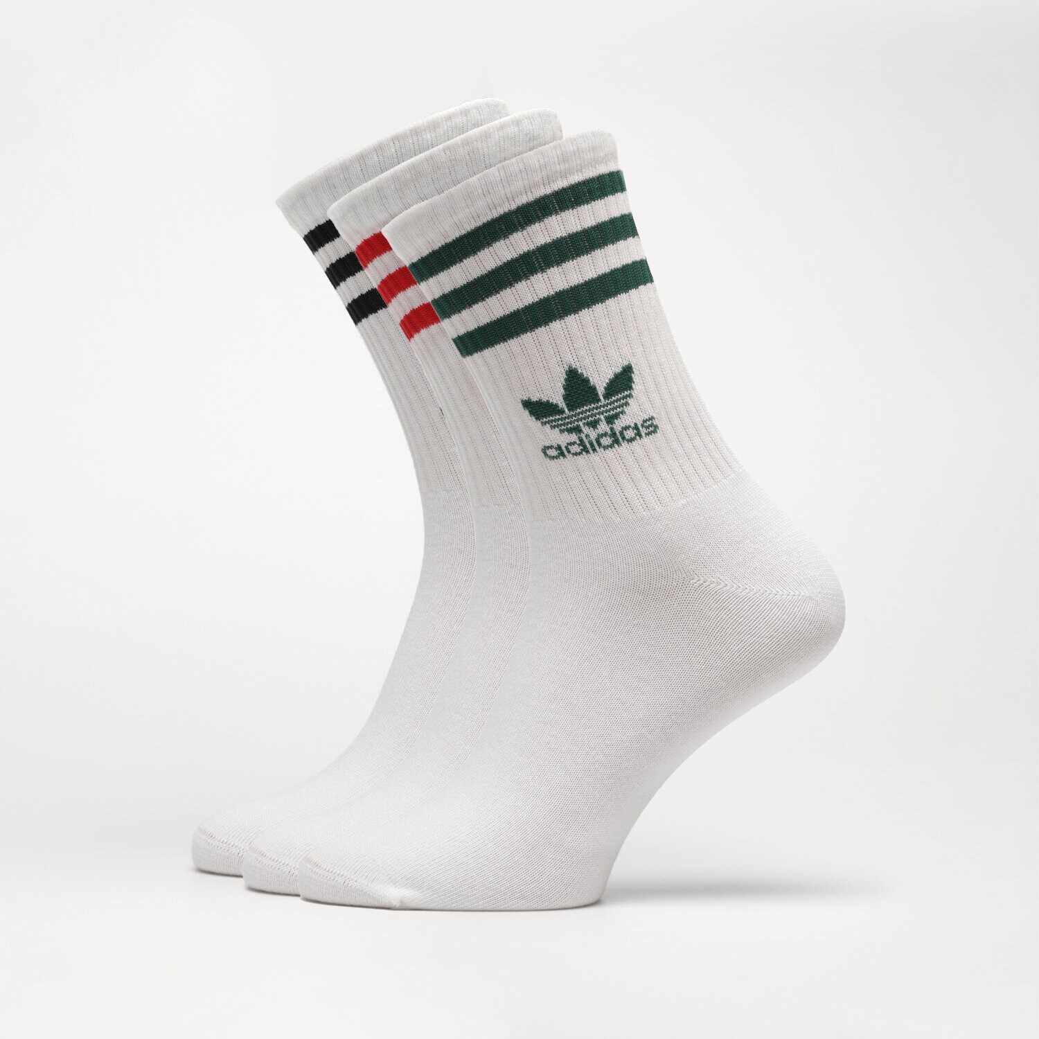 Ženske nogavice ADIDAS NOGAVICE 3-PACK SOCKS CREW IL5026 bela