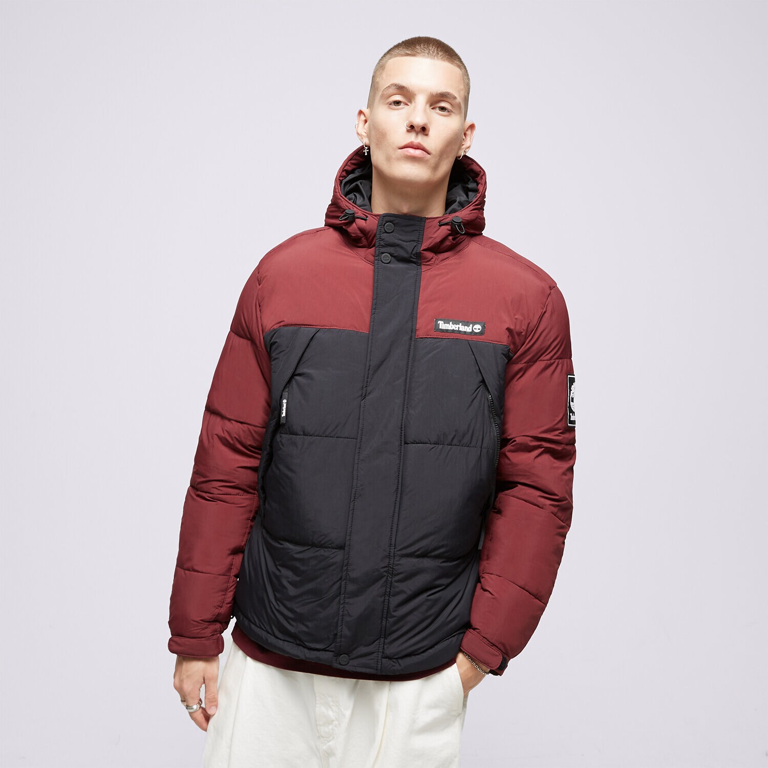 Moška zimska jakna TIMBERLAND JAKNA PUHASTA DWR OUTDOOR ARCHIVE TB0A6S41DX61 bordo