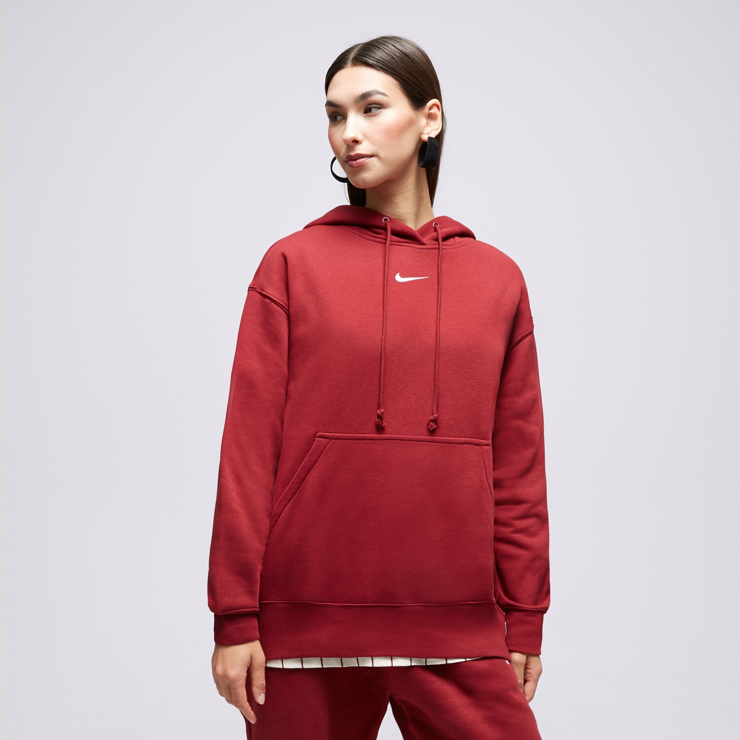 Ženski pulover NIKE JOPICA W NSW PHNX FLC OS PO HOODIE