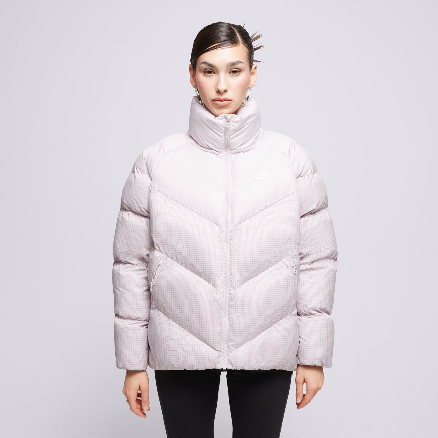 Ženska zimska jakna NIKE JAKNA ZIMSKA W NSW TF ECDWN GS NK  FB8788-019 siva