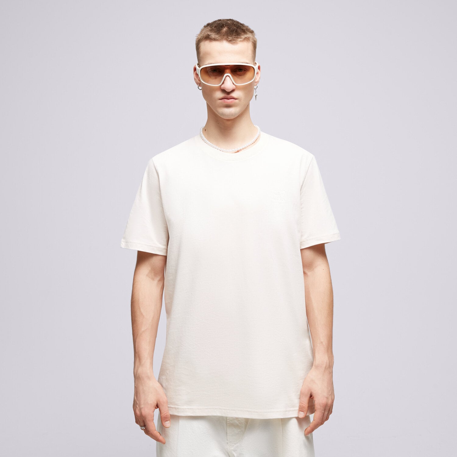 Moška majica s kratkimi rokavi ADIDAS T SHIRT ESSENTIAL IL2509 bela