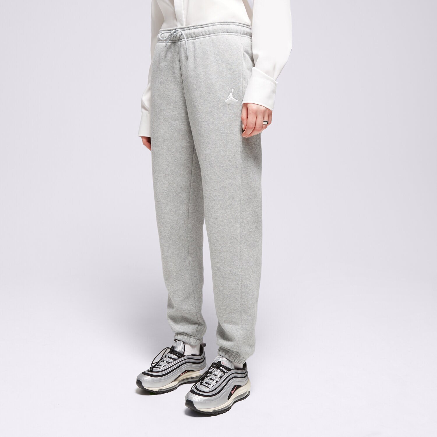 Ženske hlače JORDAN HLAČE W J BRKLN FLC PANT 2 FN4494-063 siva