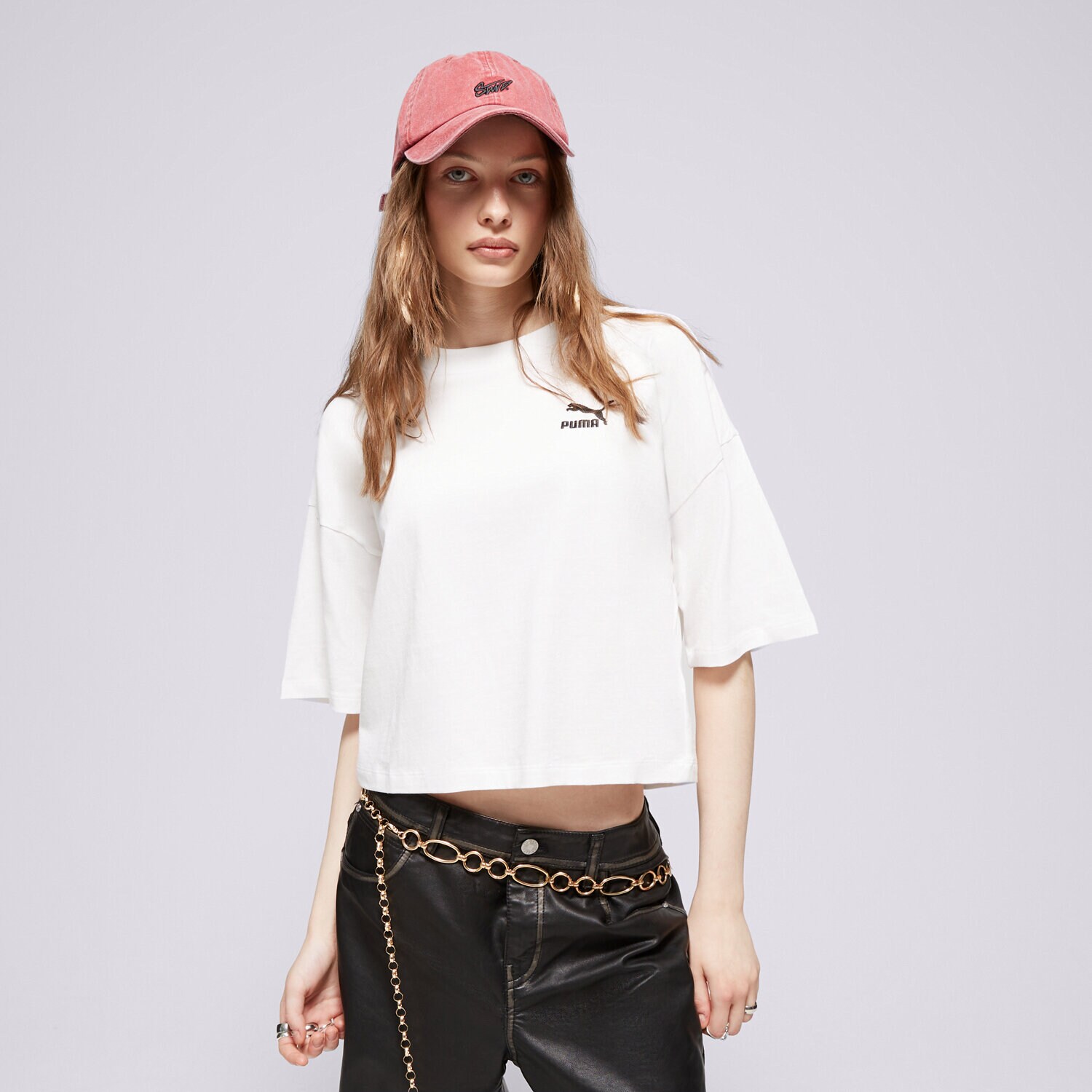 Ženska majica s kratkimi rokavi PUMA T-SHIRT BETTER CLASSICS OVERSIZED 62422602 bela