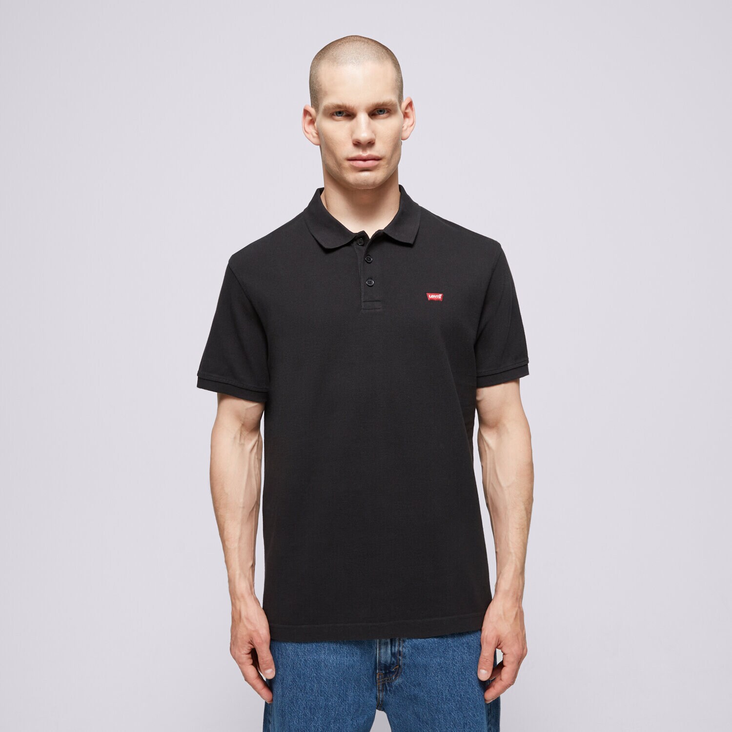 Moška majica s kratkimi rokavi LEVI'S POLO LEVIS HM POLO BLACKS 35883-0007 črna