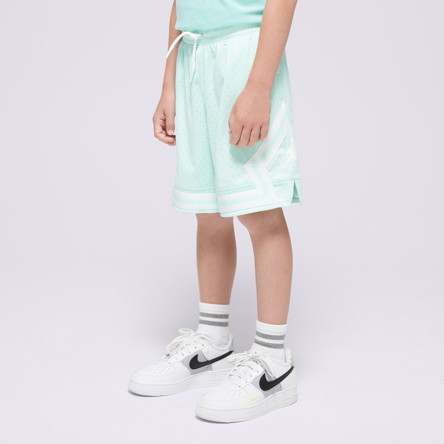 Otroški kratke hlače in obleke JORDAN KRATKE HLAČE JDN AIR DIAMOND SHORT BOY 95B136-E6D turkizna