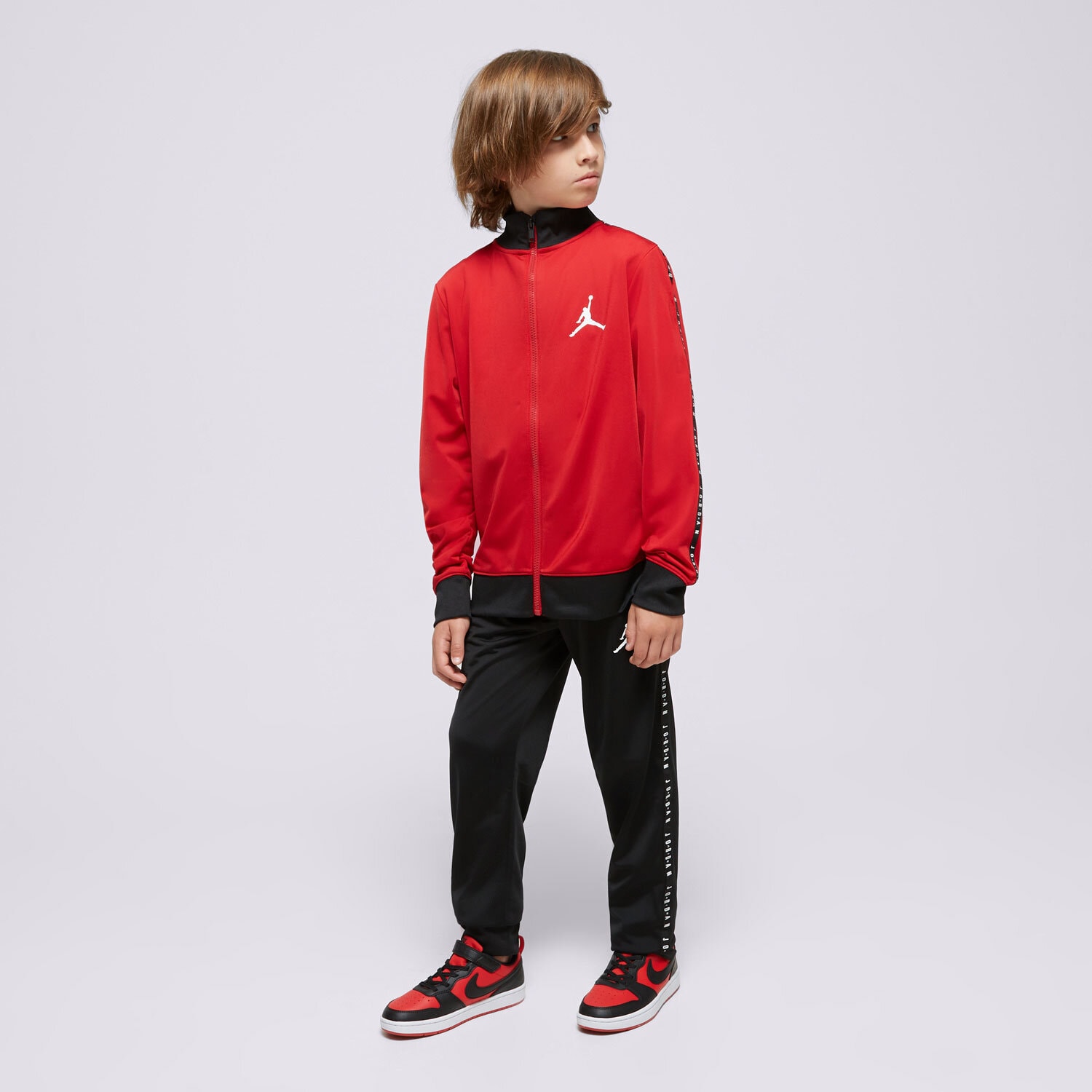 JORDAN SET AIR JORDAN TRICOT SET BOY 95A449-KR5 črna