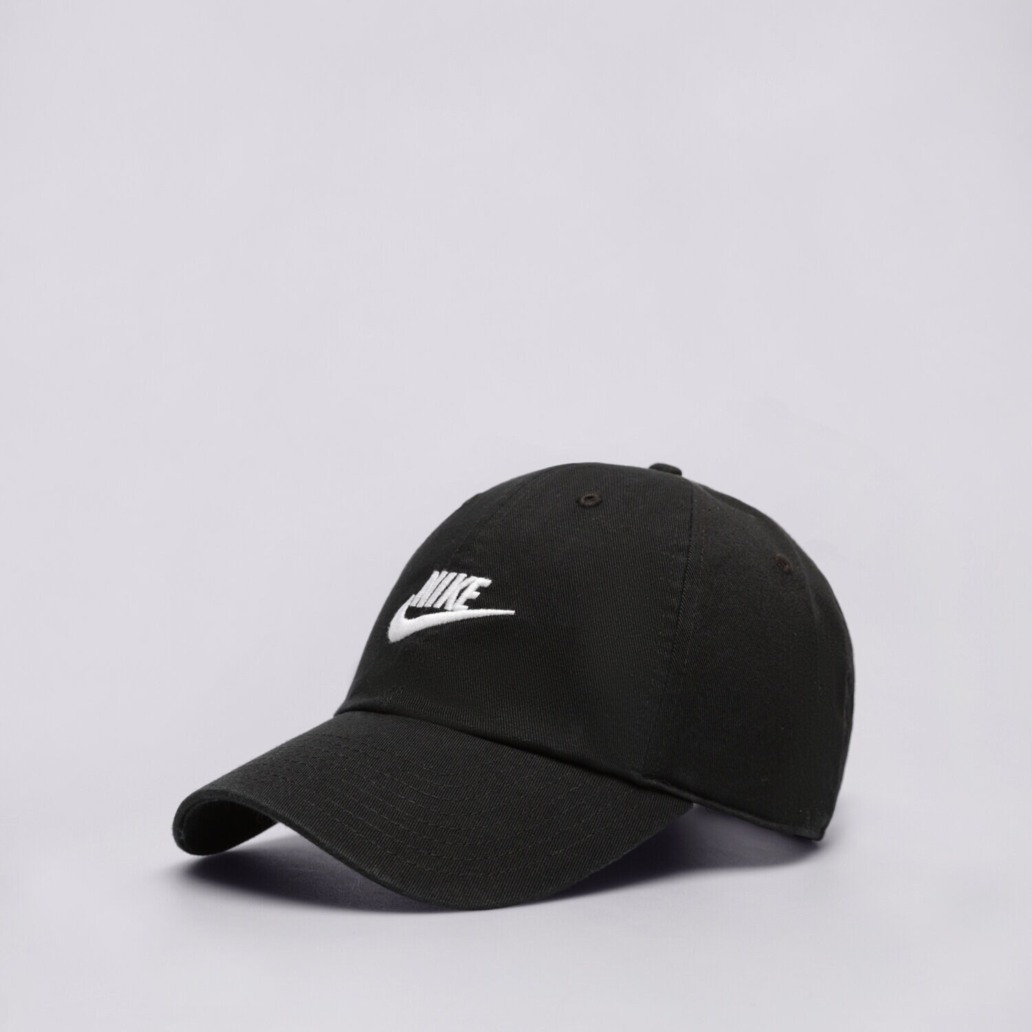 Ženska kapa s strešico NIKE KAPA U NK CLUB U CB FUT WSH L FB5368-011 črna
