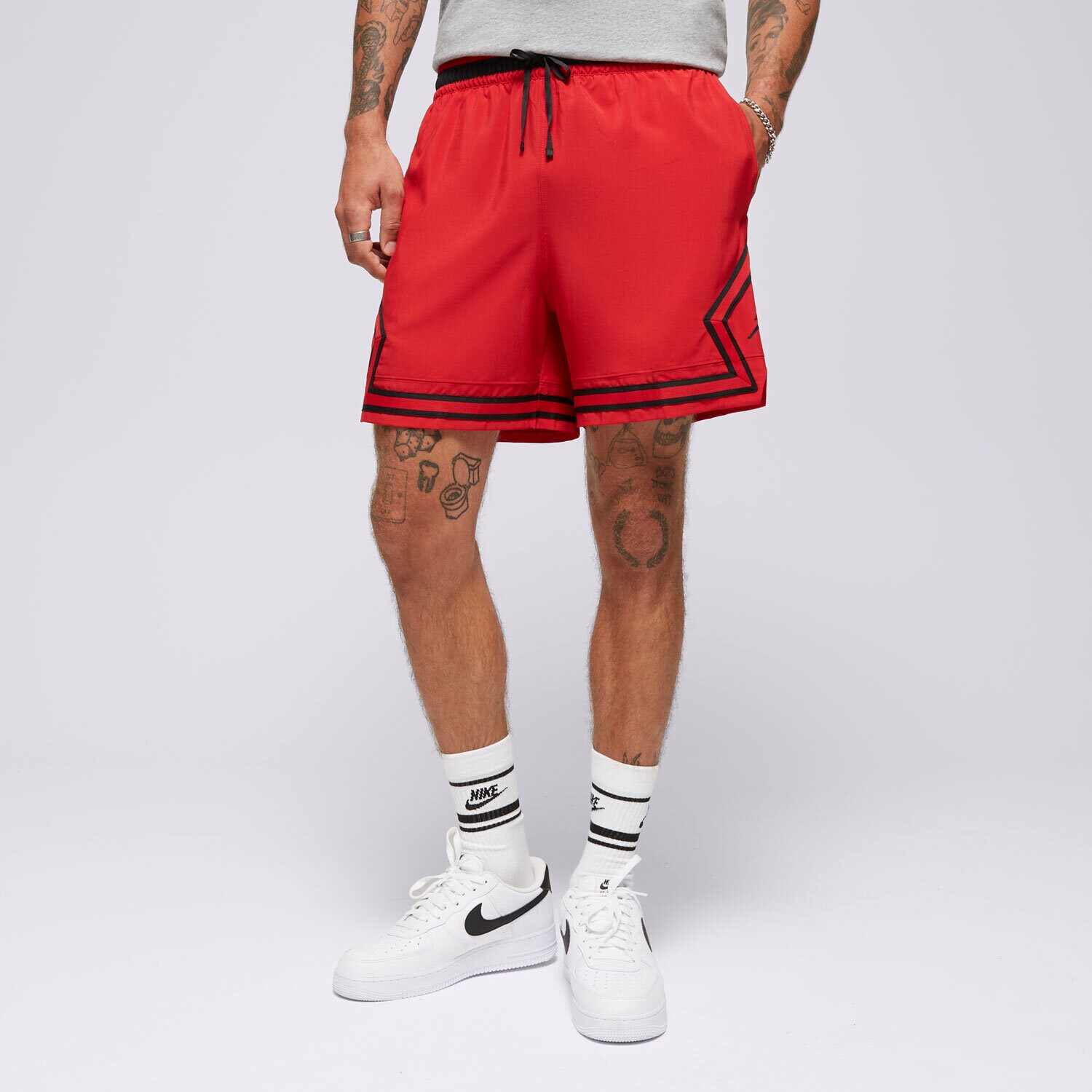 Moški kratke hlače KRATKE HLAČE M JORDAN DF SPRT WVN DMND SHORT  FQ2989-687 rdeča