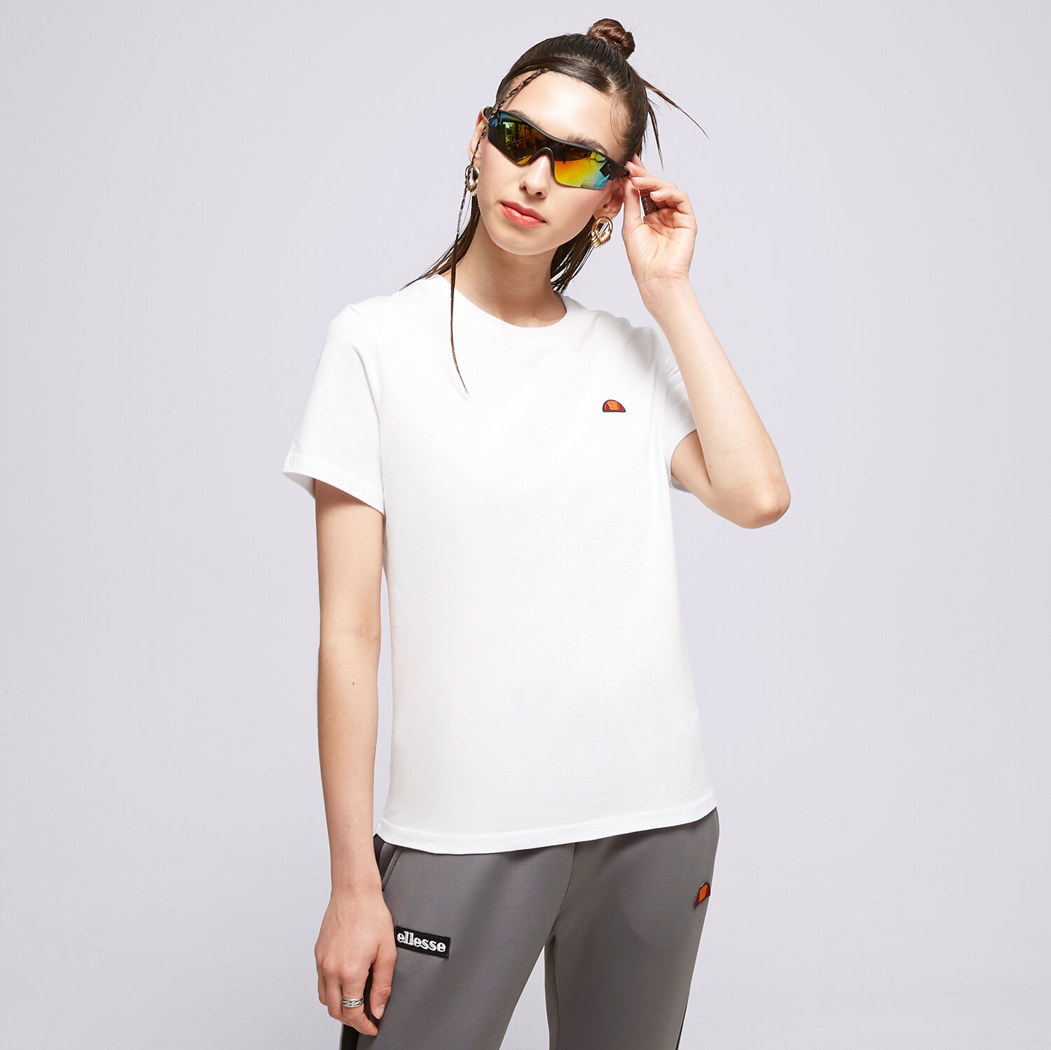 Ženska majica s kratkimi rokavi ELLESSE T-SHIRT MELINDA WHITE SMG19604908 bela