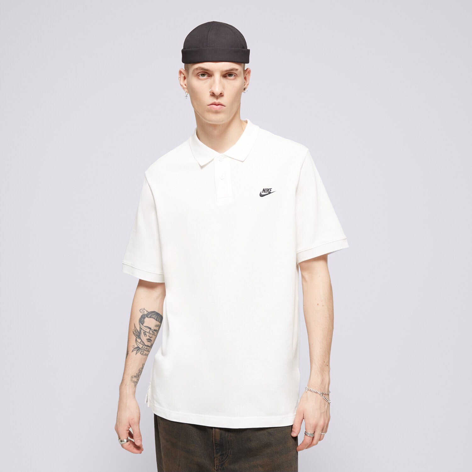 Moška majica s kratkimi rokavi NIKE POLO MEN'S SHORT-SLEEVE FN3894-100 bela