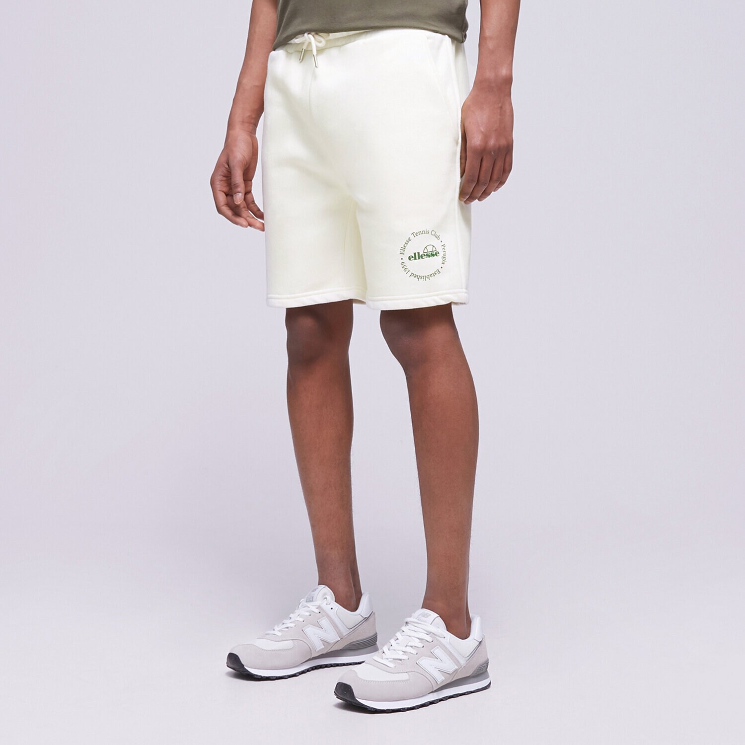 Ženske kratke hlače ELLESSE KRATKE HLAČE FONTANSA SHORT OFF WHT SGR17620904 bela