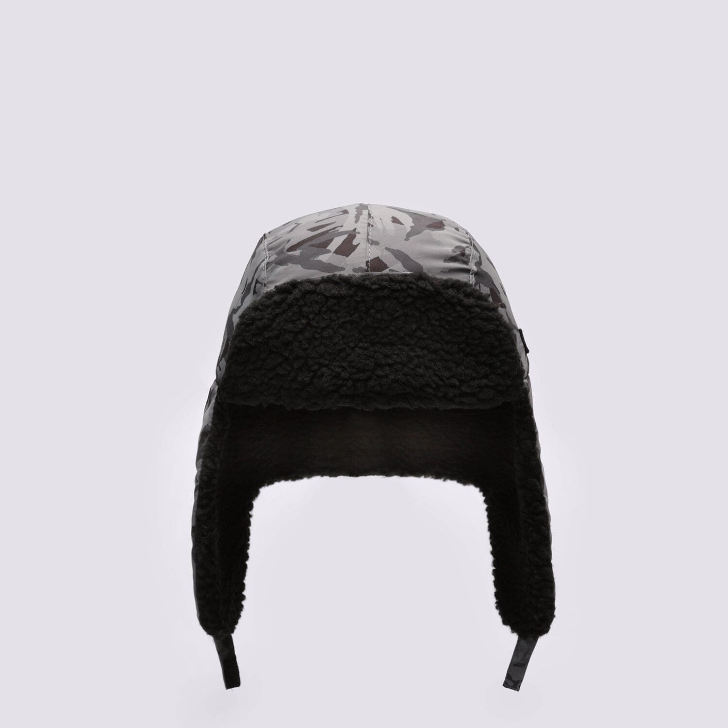 Ženska zimska kapa ELLESSE USZATKA LEWIS JUNIOR TRAPPER HAT CAMO S3QA2928500 siva