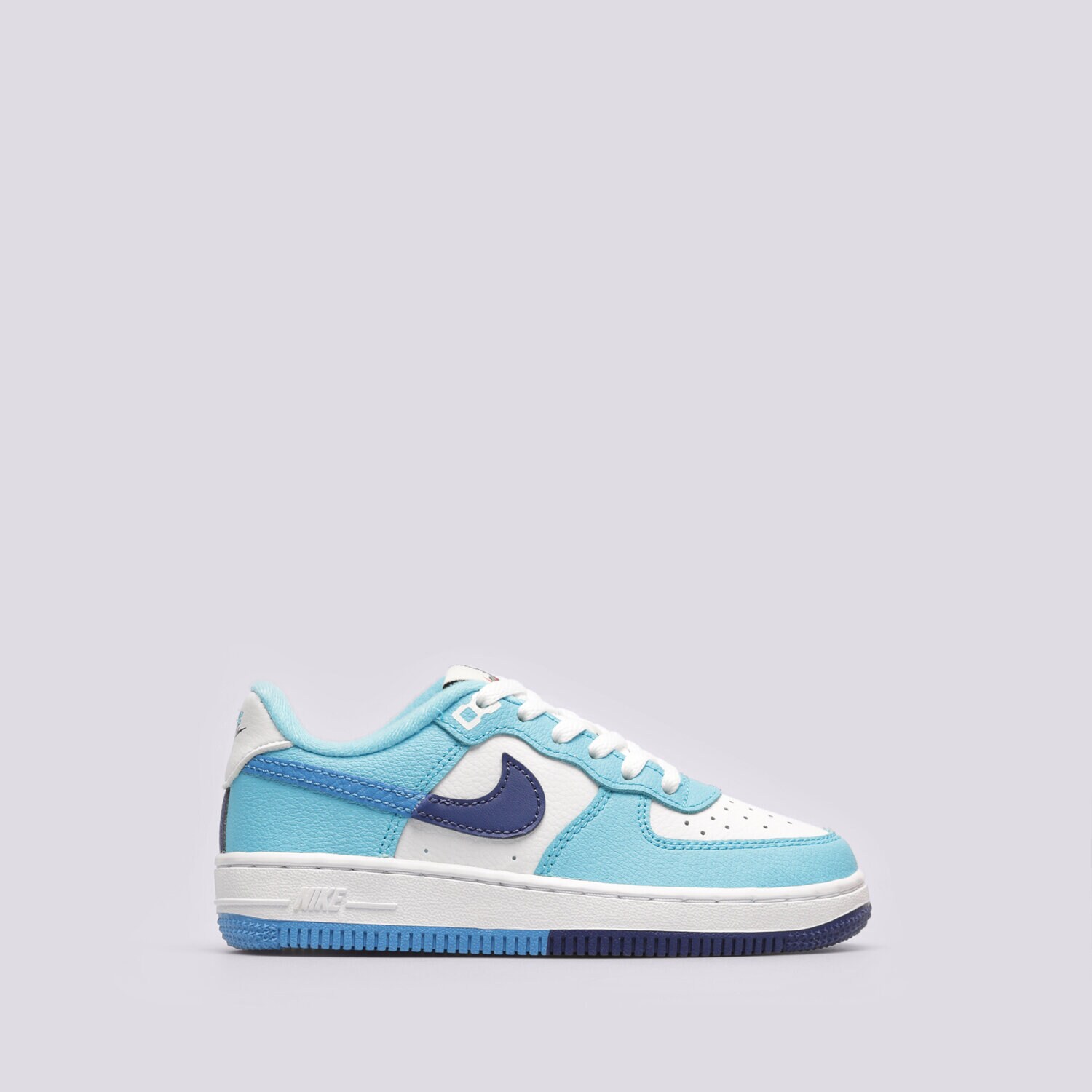 Otroški superge NIKE FORCE 1 LV8 2 DX2164-100 modra