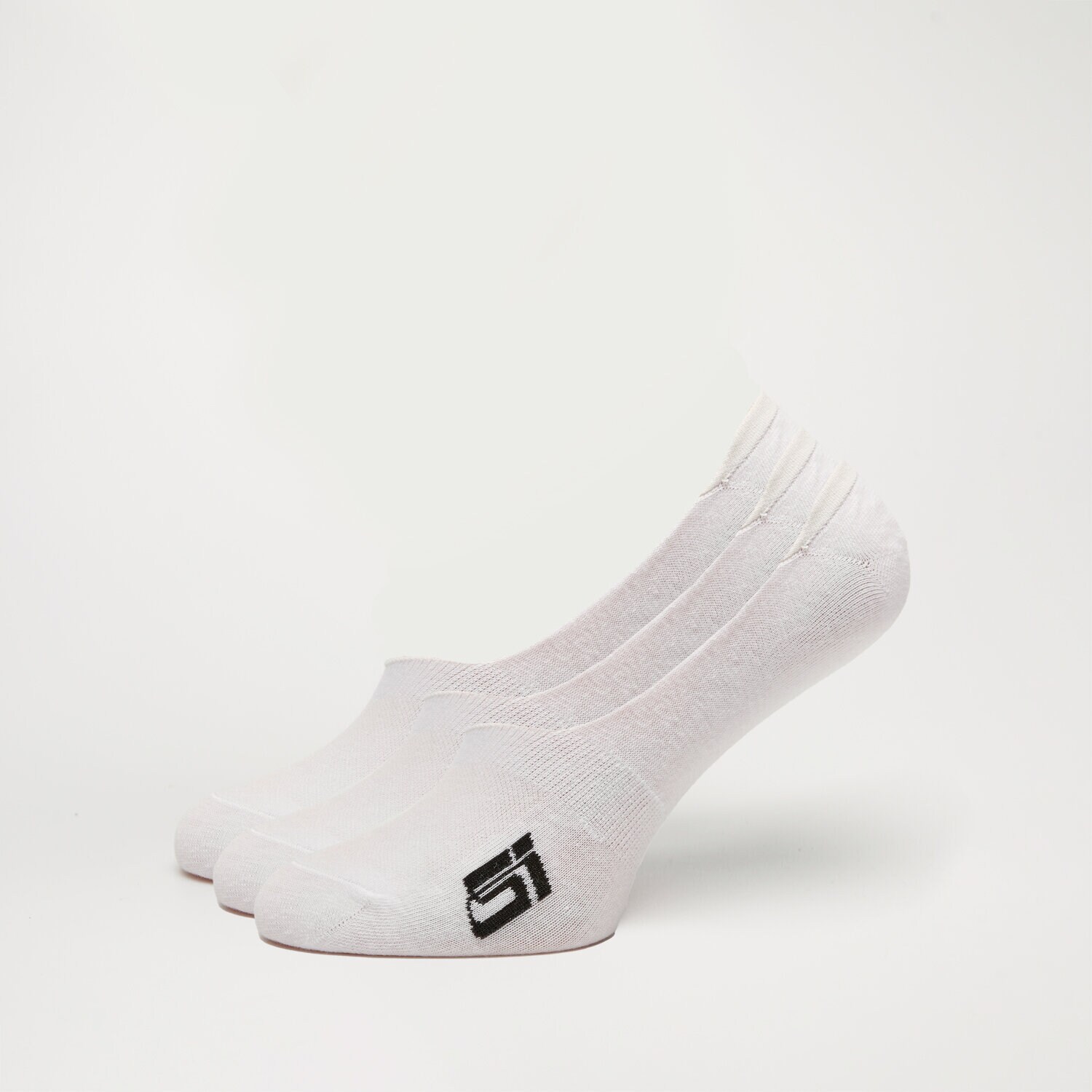 Ženske nogavice SIZEER NOGAVICE SMAJICAKI WHITE FOOTIES SI18FTD01001 bela