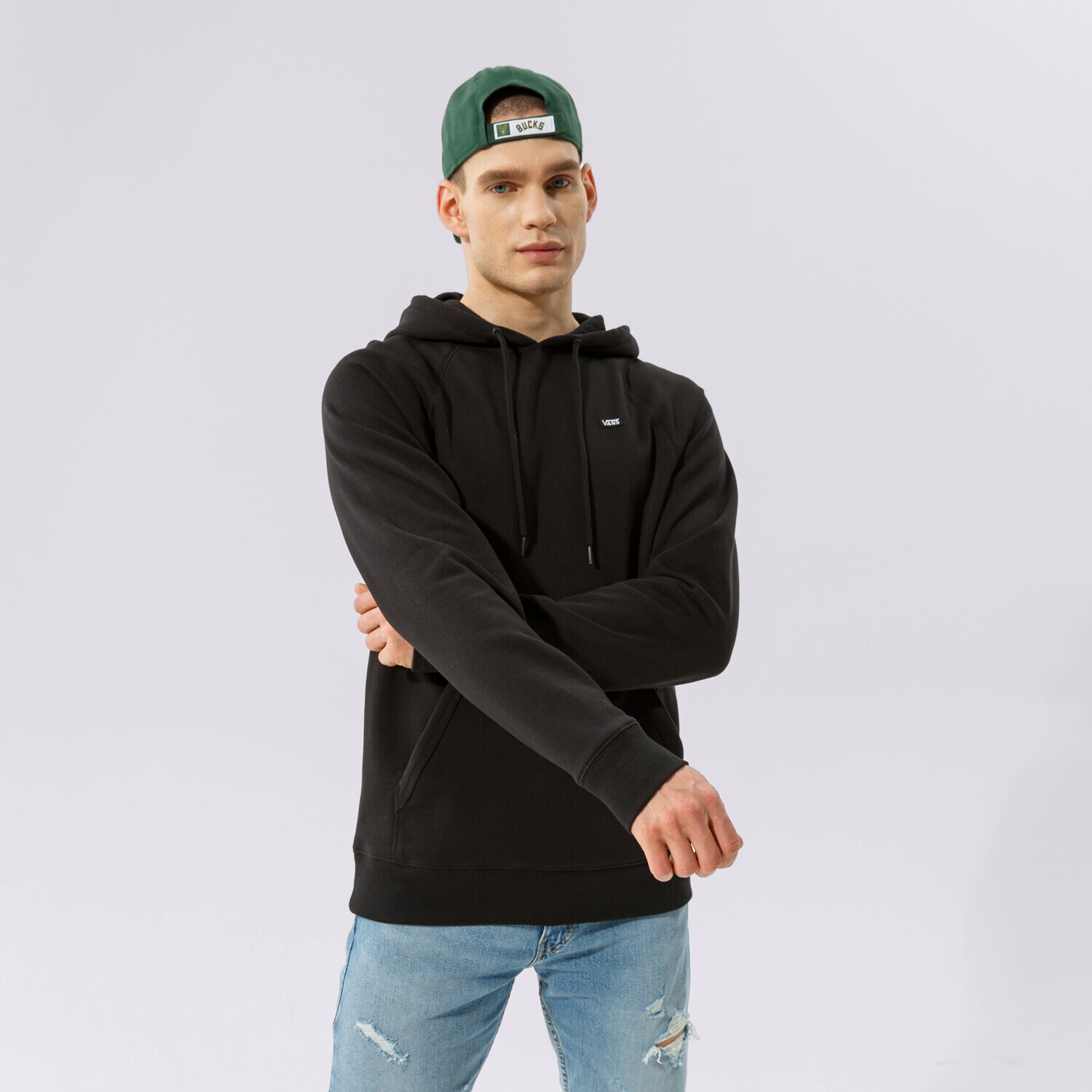 Moški pulover VANS JOPICA S KAPUCO MN VERSA VN0A49SNZ7W1 črna