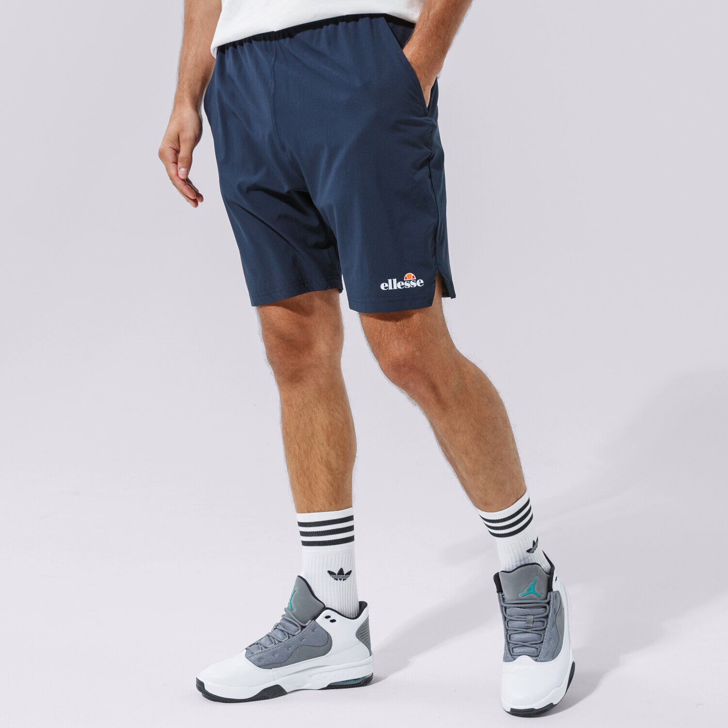 Moški kratke hlače ELLESSE KRATKE HLAČE VIVALDI SHORT NAVY SXG09889429 mornarsko modra