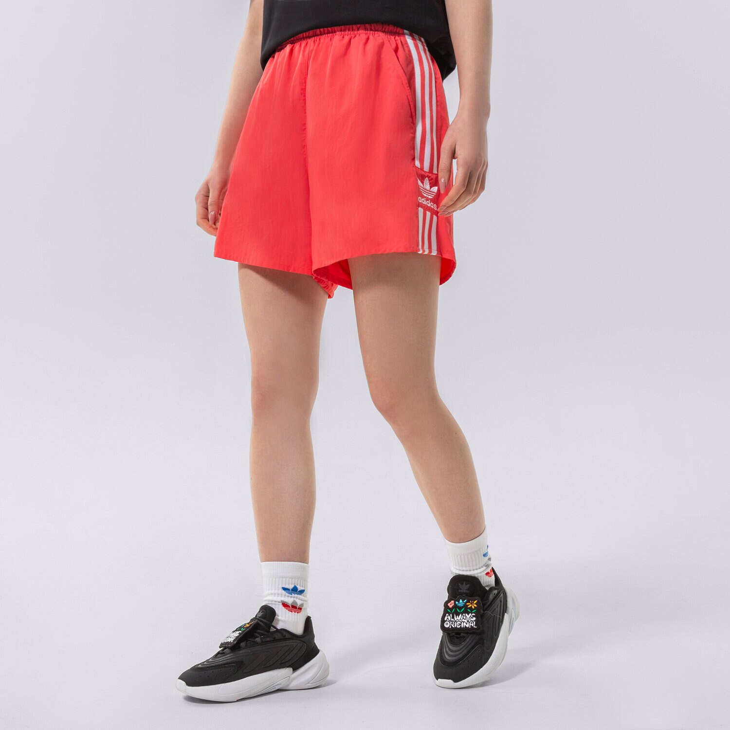 Ženske kratke hlače ADIDAS KRATKE HLAČE SHORT HF7454 oranžna