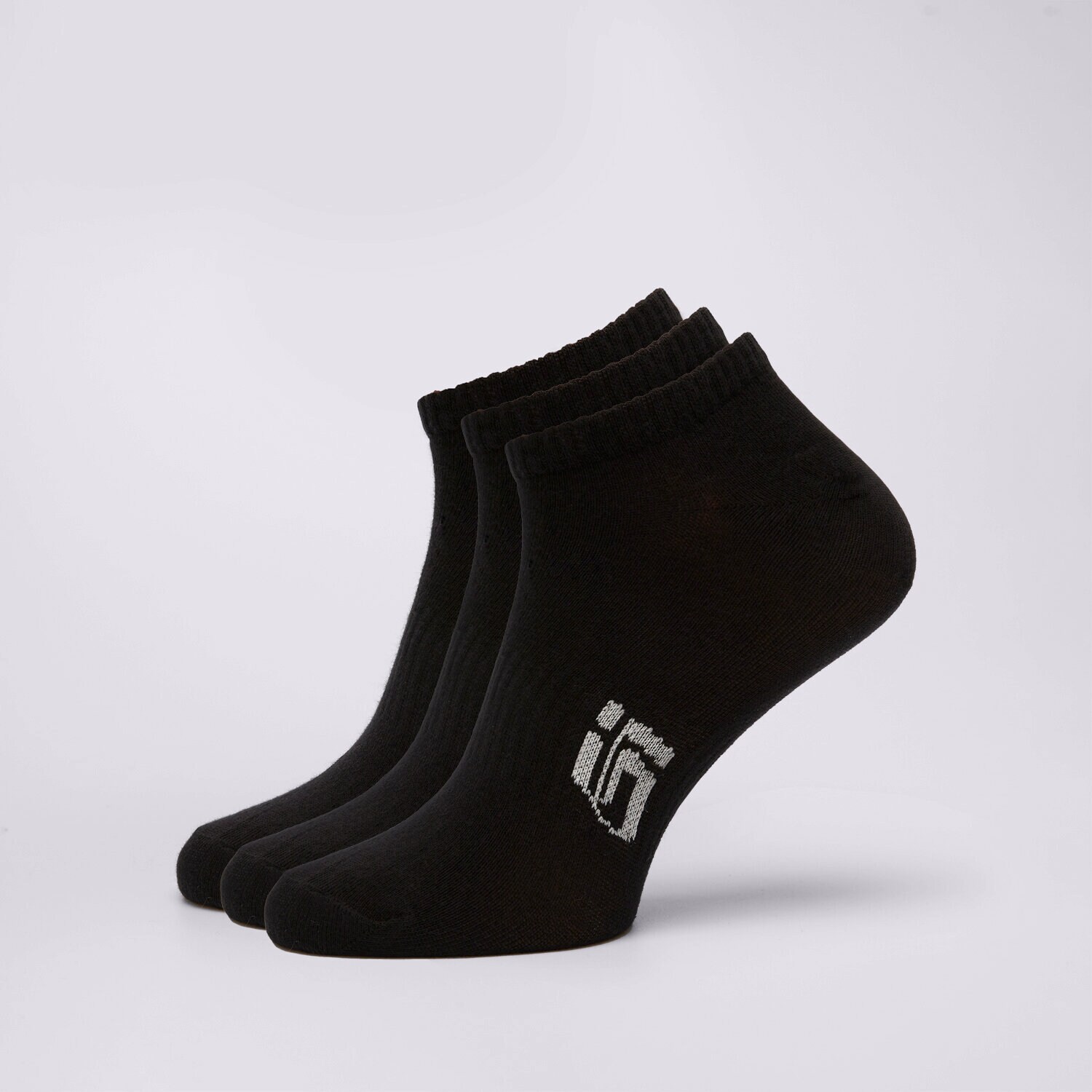 Ženske nogavice SIZEER NOGAVICE SMAJICAKI 3PPK BLACK SISK4901 črna