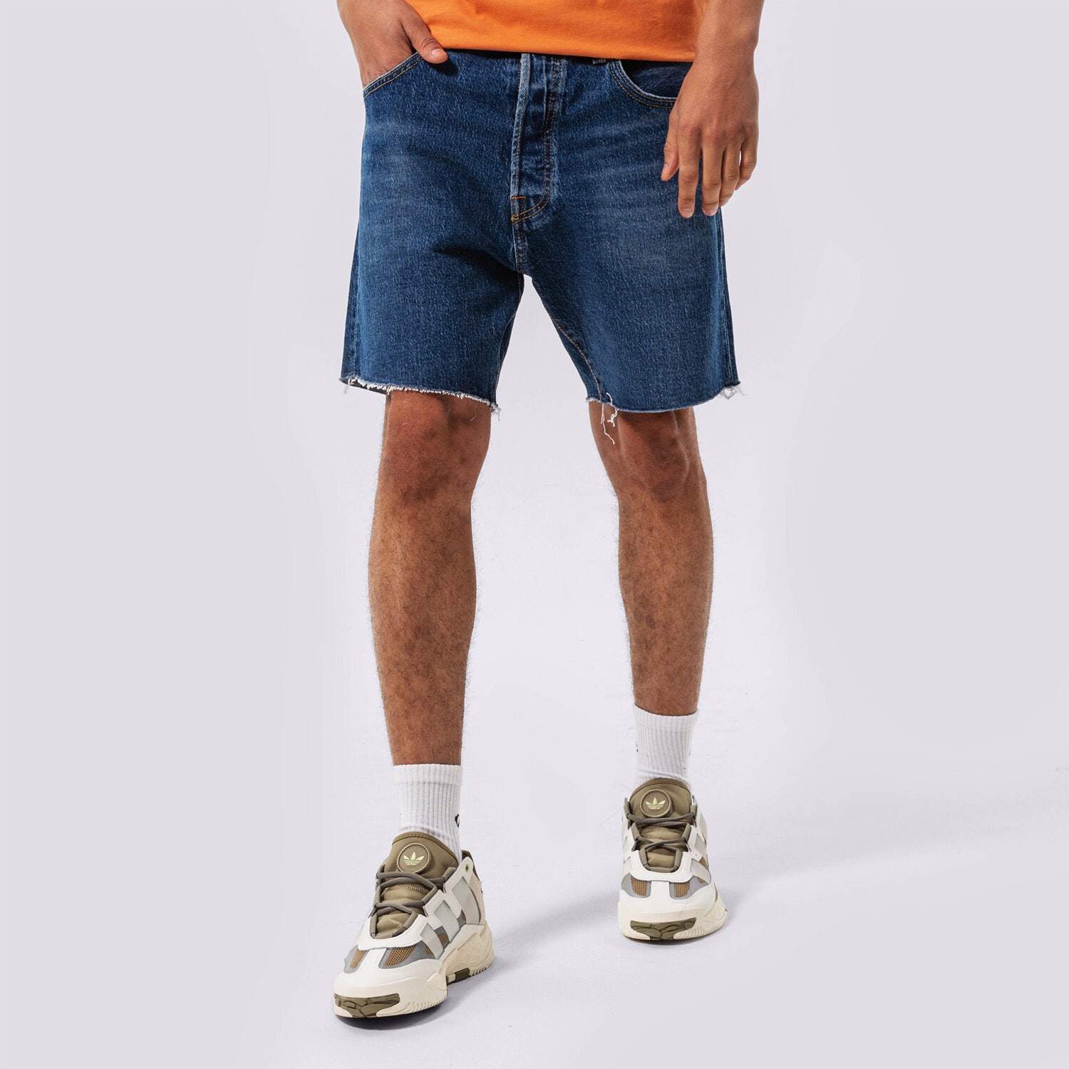 Moški kratke hlače LEVI'S KRATKE HLAČE 501 93 SHORTS 852210024 modra