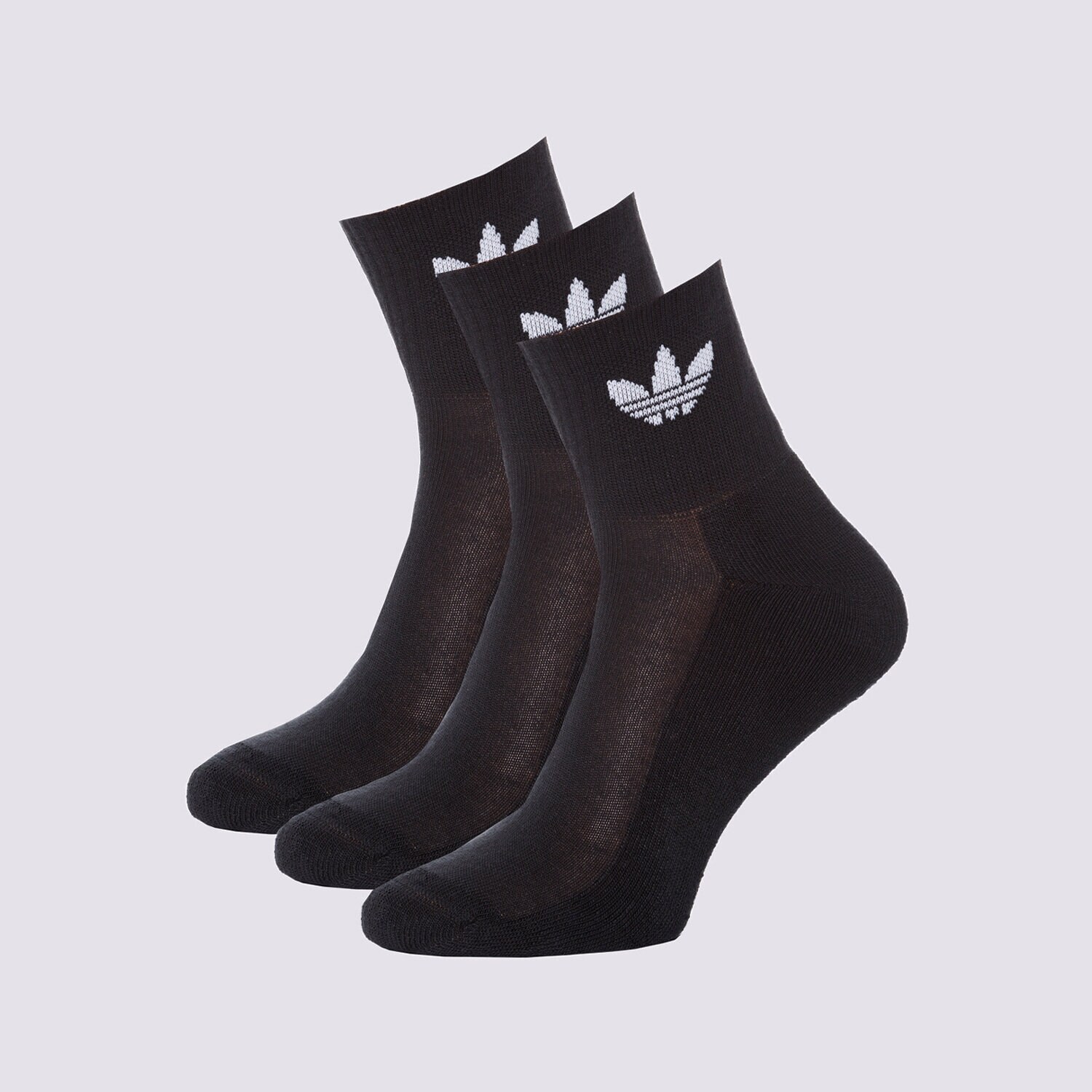 Ženske nogavice ADIDAS NOGAVICE MID ANKLE SCK FM0643 črna