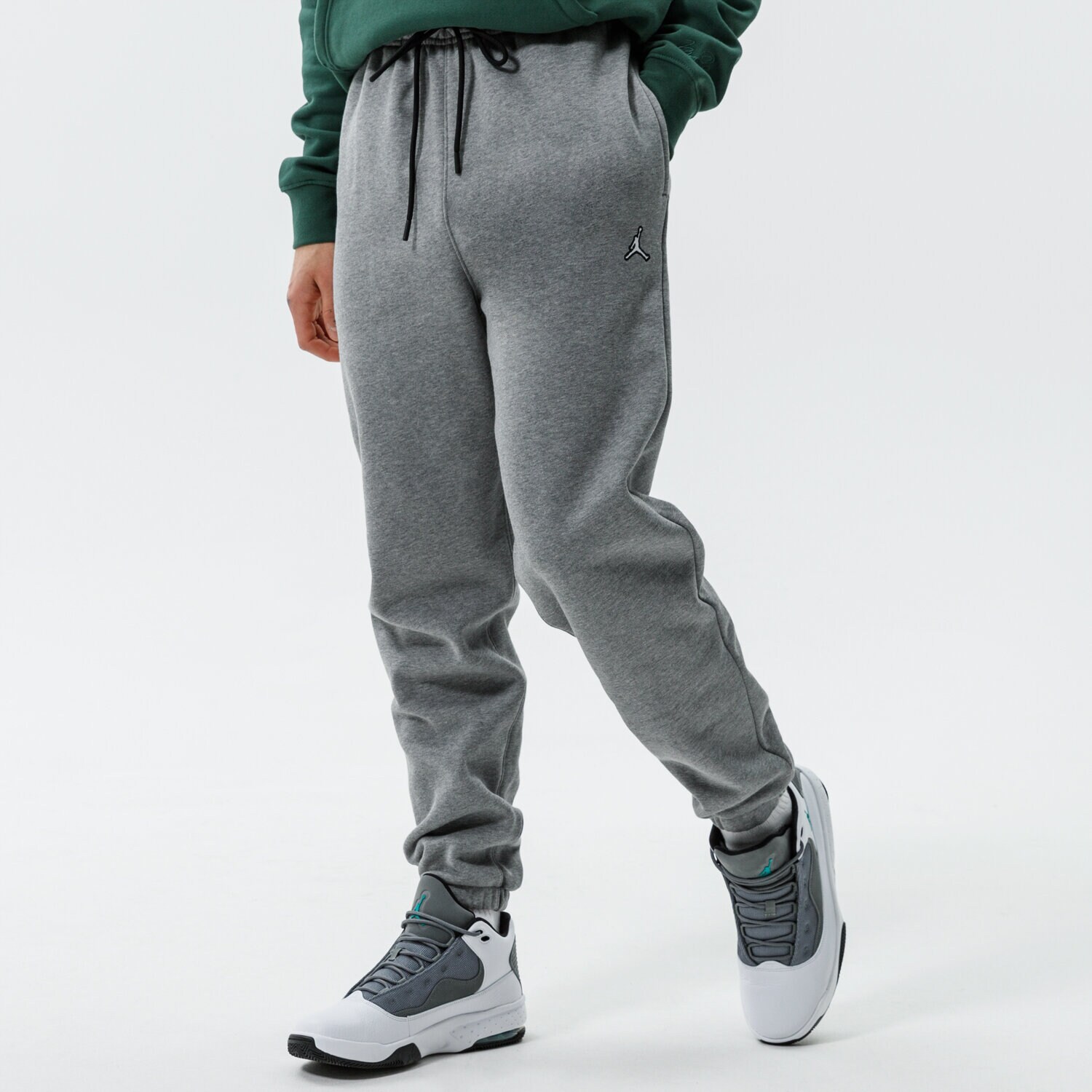 Moški hlače JORDAN HLAČE ESSENTIAL FLEECE JOGGERS DA9820-091 siva