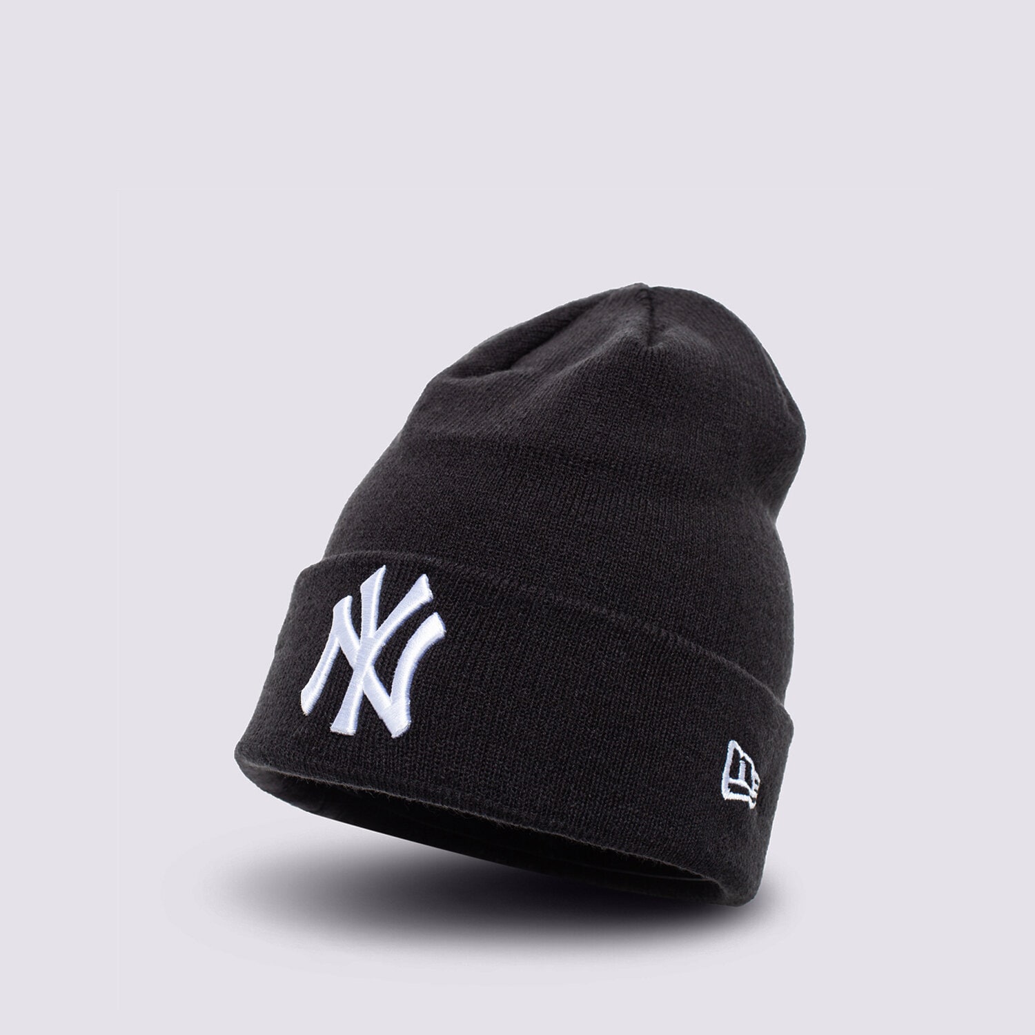 Moška zimska kapa NEW ERA KAPA ZIMSKA MLB CUFF KNIT NYY BLK NEW YORK YANKEES B 12122728 črna