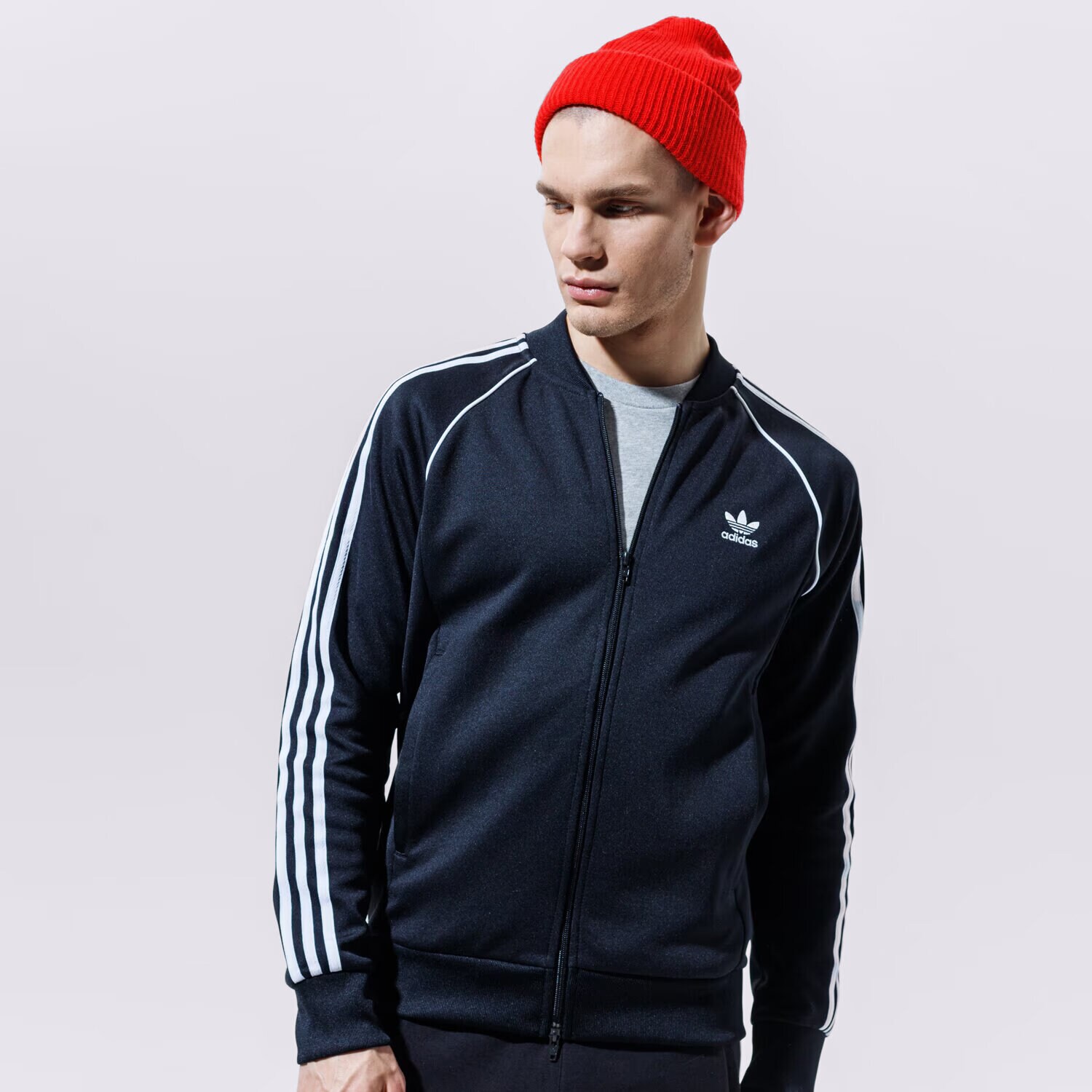 Moški pulover ADIDAS SS TRACK MAJICA  GF0198 črna