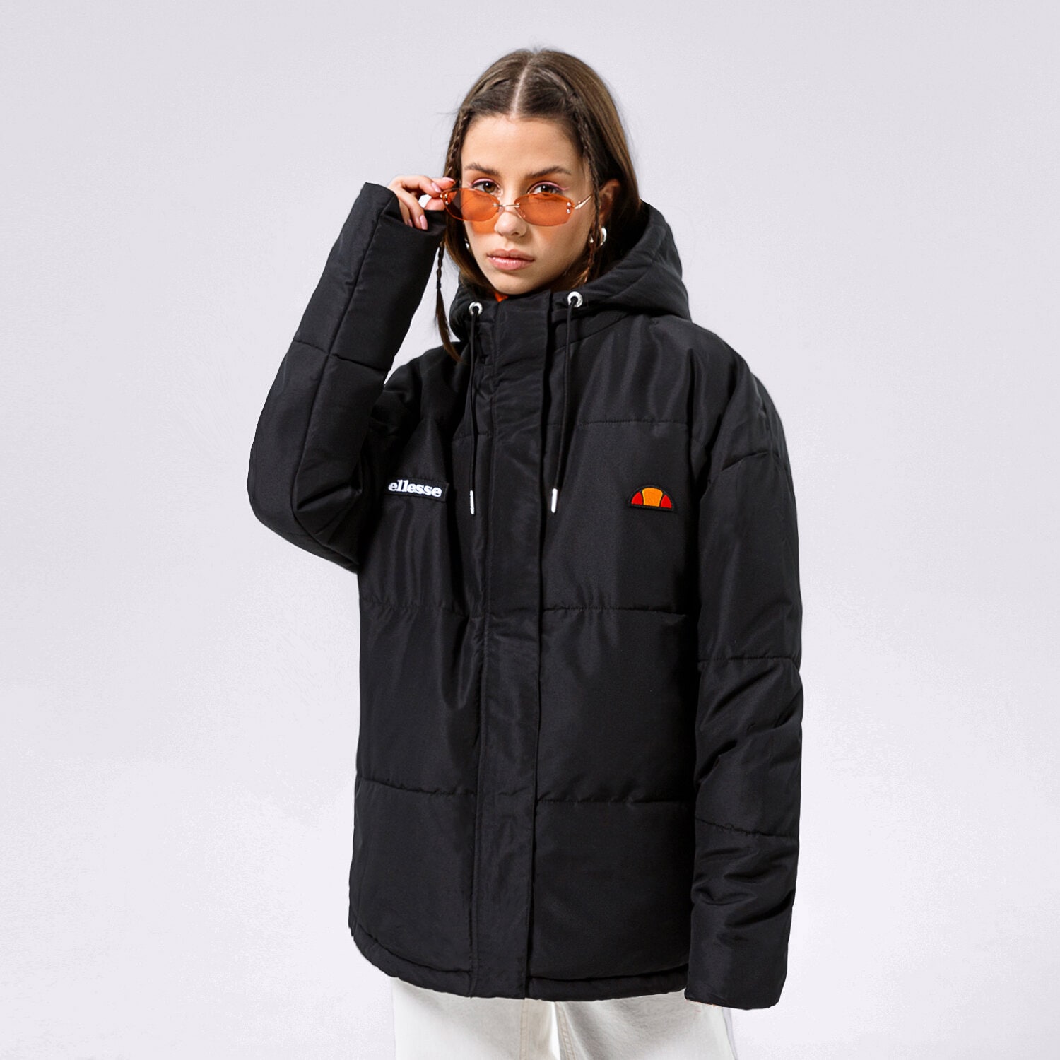 Ženska zimska jakna ELLESSE JAKNA PEJO PADDED JACKET BLK SGC05501011 črna